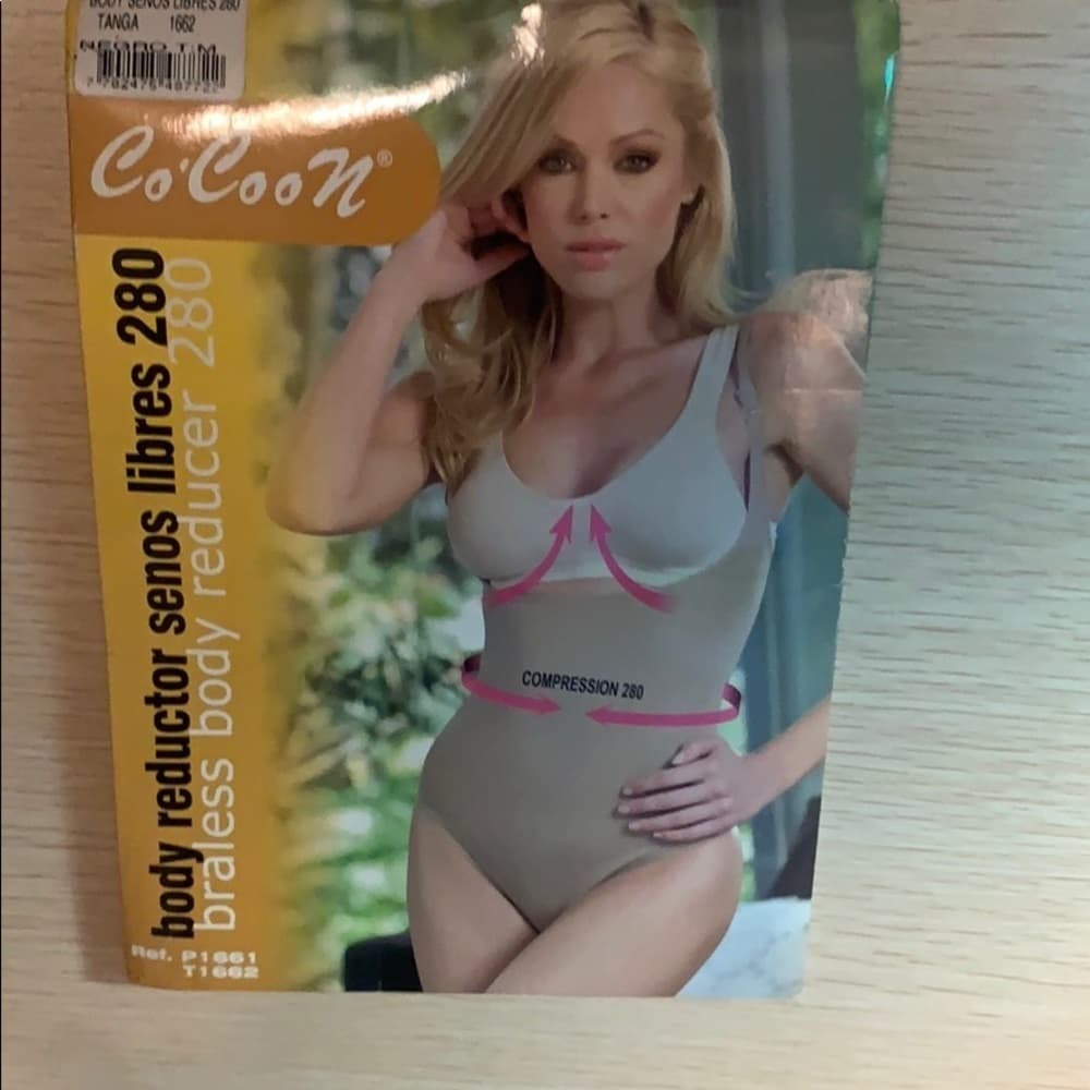 Co’Coon Braless Body Shaper Thong – Waist Slimmer Tummy Control Shapewear -Black - Thumbnail 3