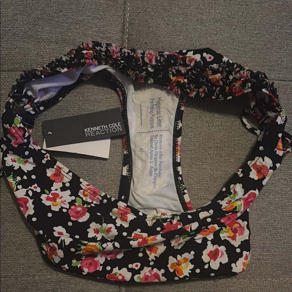 Kenneth Cole: Floral Bikini Bottom - Vibrant Floral Print - Thumbnail 4
