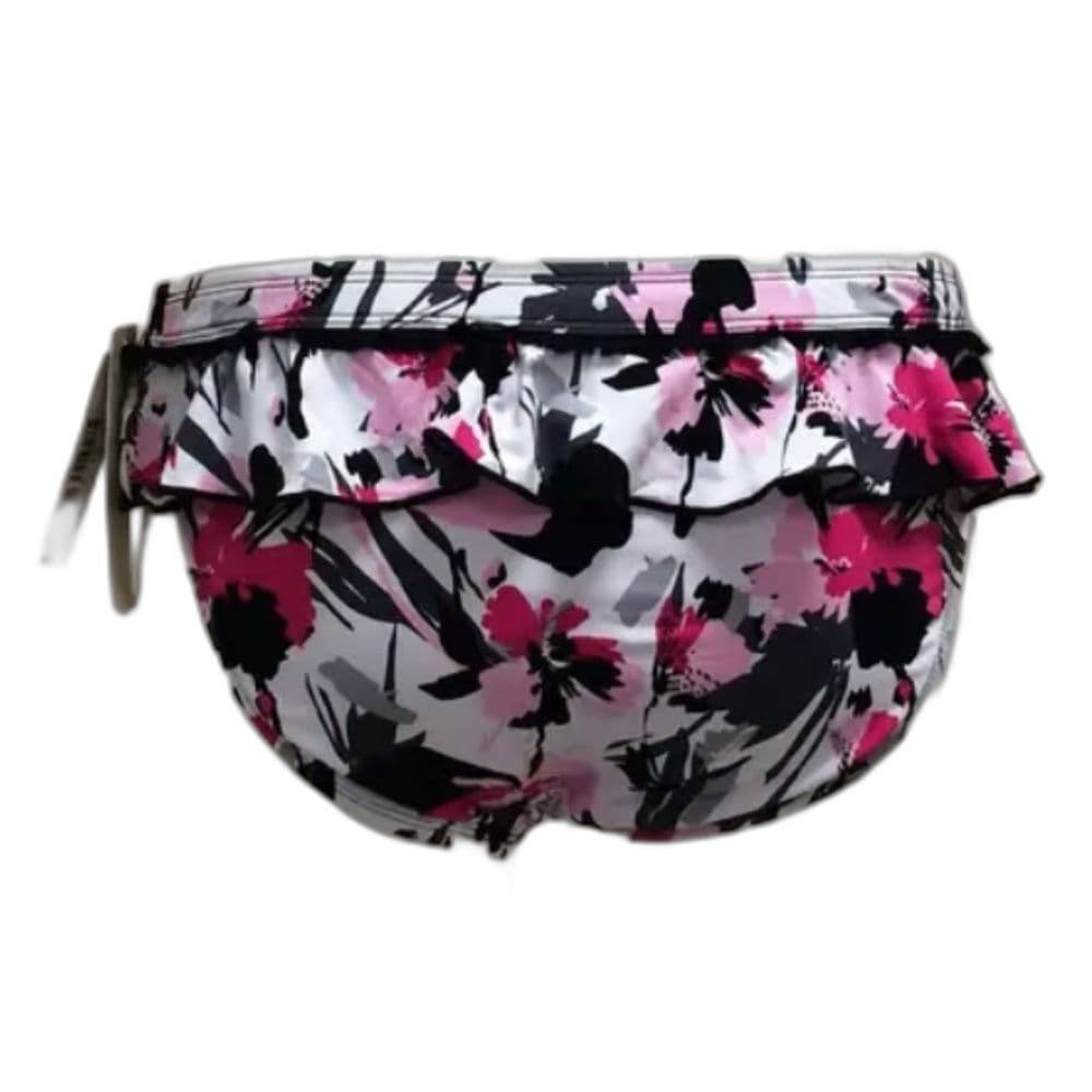 Kenneth Cole New York: Floral Ruffle Hipster Bikini Bottom - Medium - Thumbnail 2