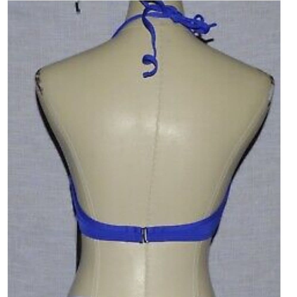 Kenneth Cole Purple Ruffle Bikini Top - Size M​edium - Thumbnail 5
