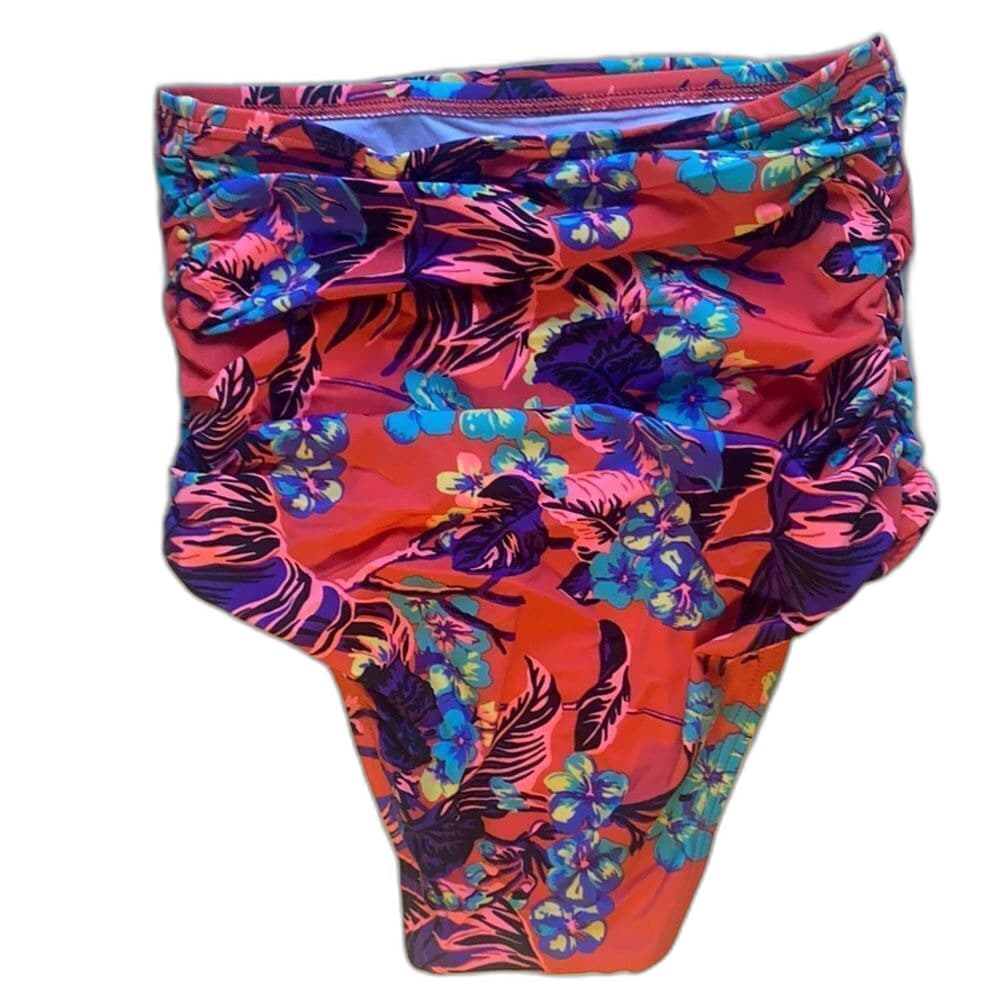 Urban Outfitters Ruched High-Waisted Bikini Bottom​ Size Small NWT