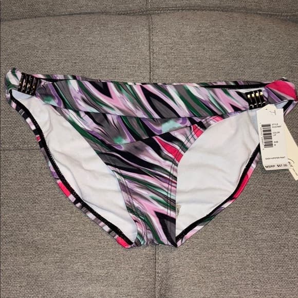 Kenneth Cole New York Sash Hipster Bikini - Size Medium - Thumbnail 4