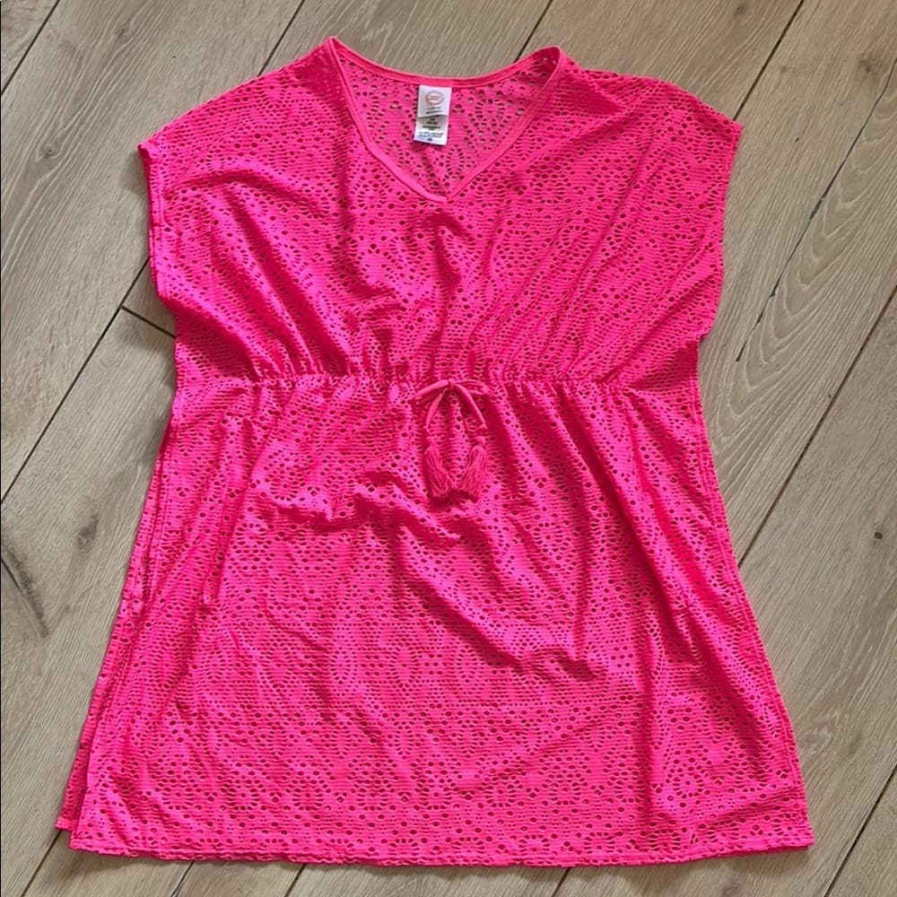 Wonder Nation Pink Kids Swim Coverup