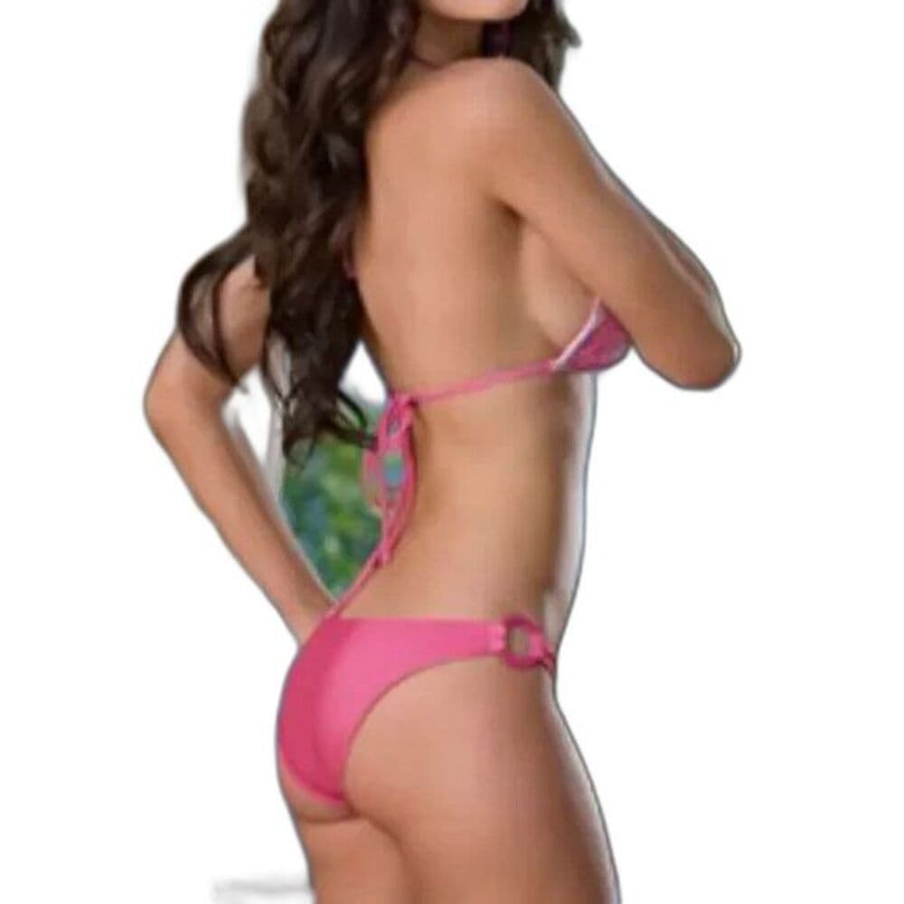 Dreamgirl: Tie-Dye Halter Bikini with Reversible Bottom M/L - Thumbnail 2