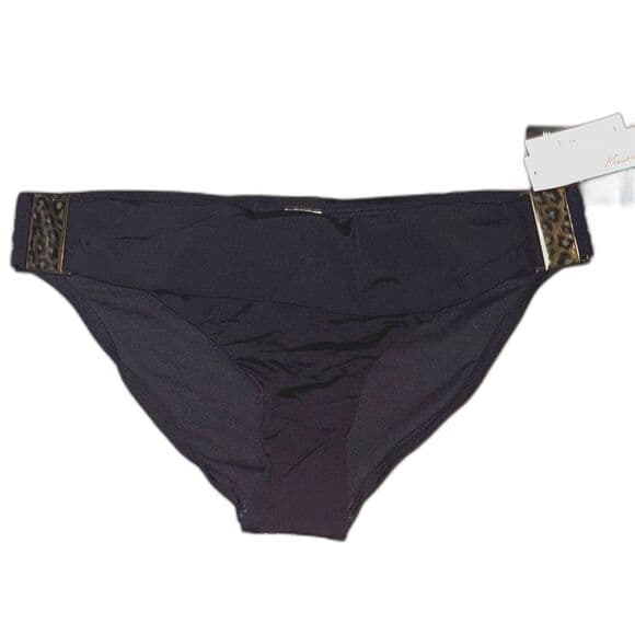 Kenneth Cole New York: Black Sash Hipster Bikini Tummy Toner Size:Small - Thumbnail 5