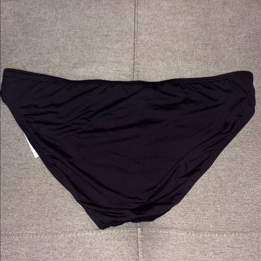 Kenneth Cole: Classic Black Hipster Bikini Bottom - Size XL - Thumbnail 3