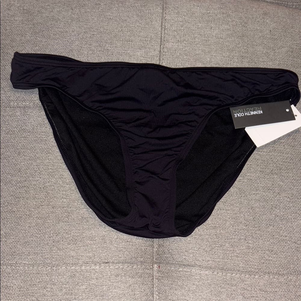 Kenneth Cole: Classic Black Hipster Bikini Bottom - Size XL - Thumbnail 2