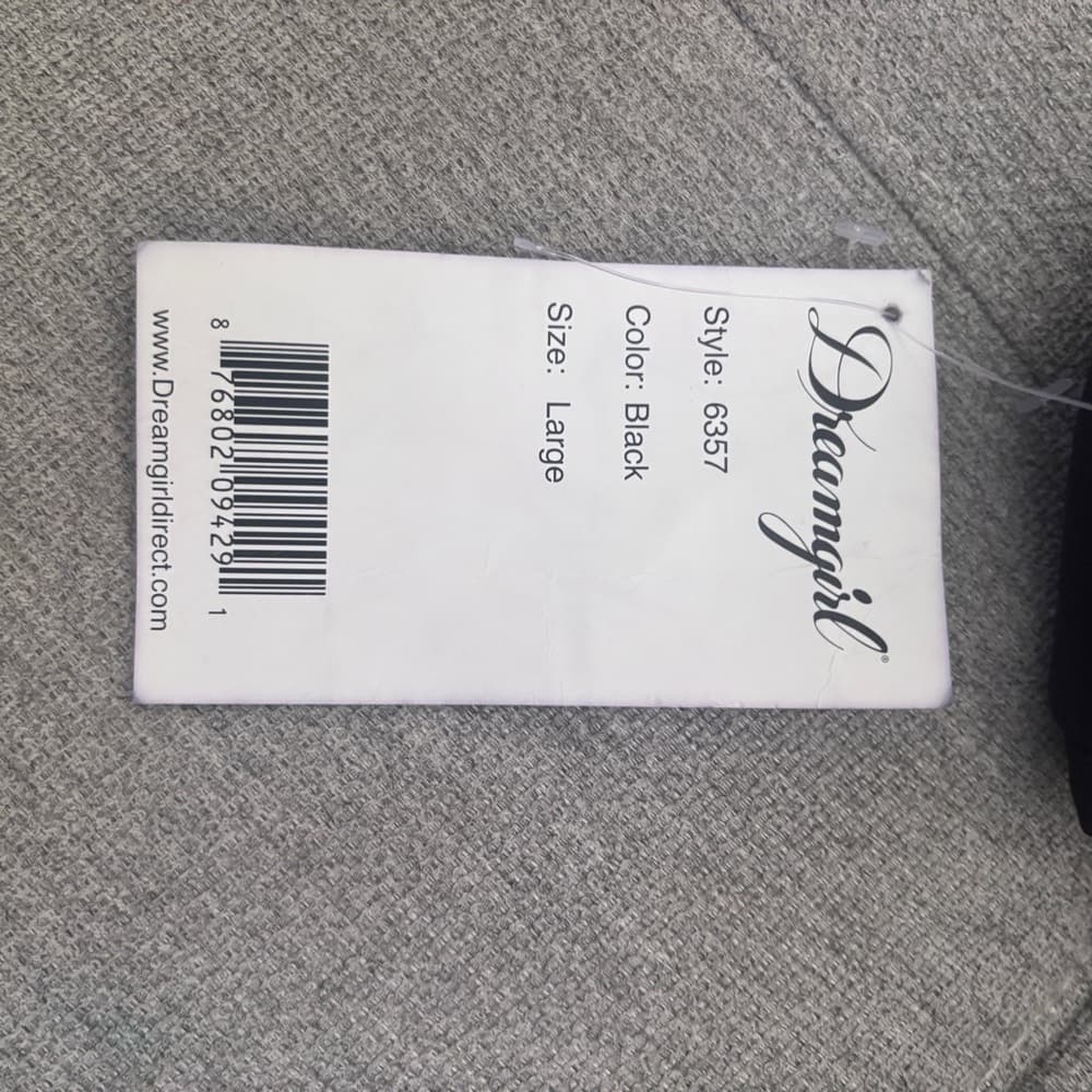 Dreamgirl Black Strapless Bodycon Mini Dress with Cutouts - Thumbnail 6