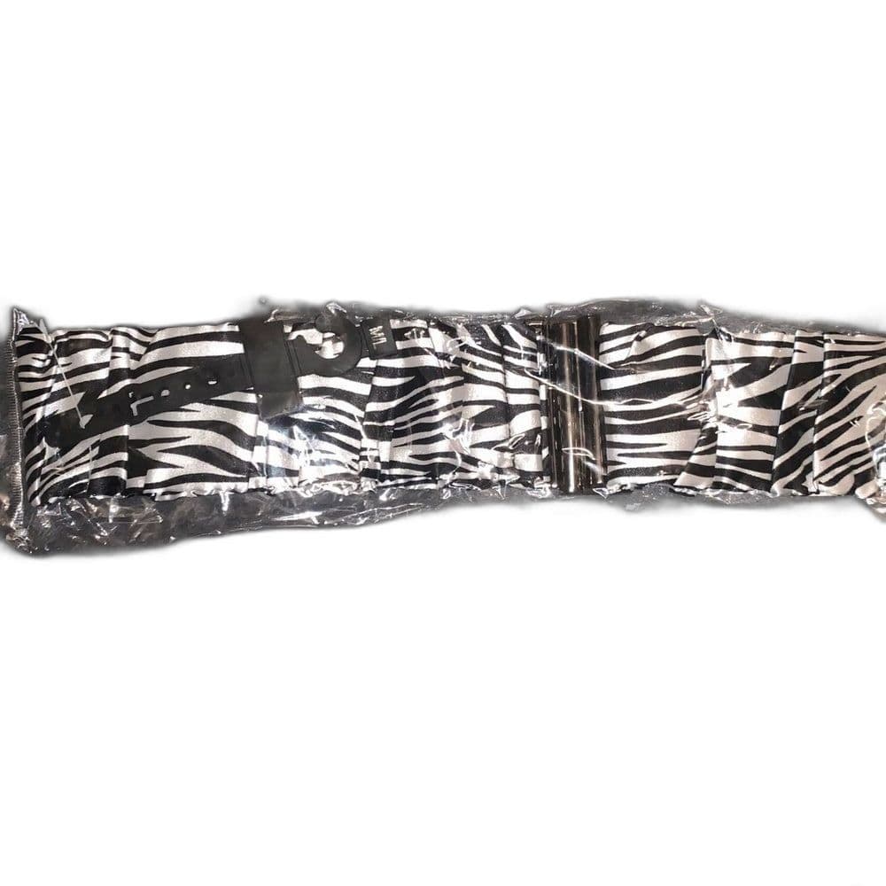 Bulk Animal Printed Fabric Belt Chetah & Zebra​ (Wholesale 23 total) - Thumbnail 2