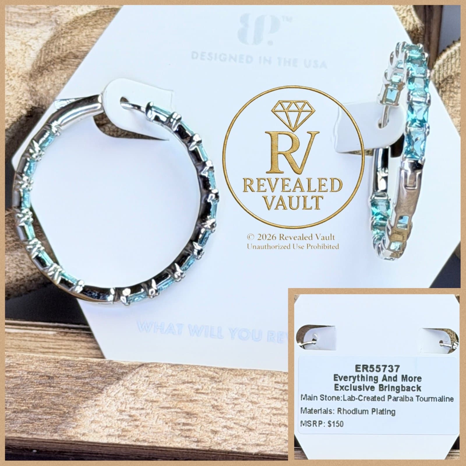 Bomb Party Everything And More Exclusive Bringback OG Paraiba Rhodium