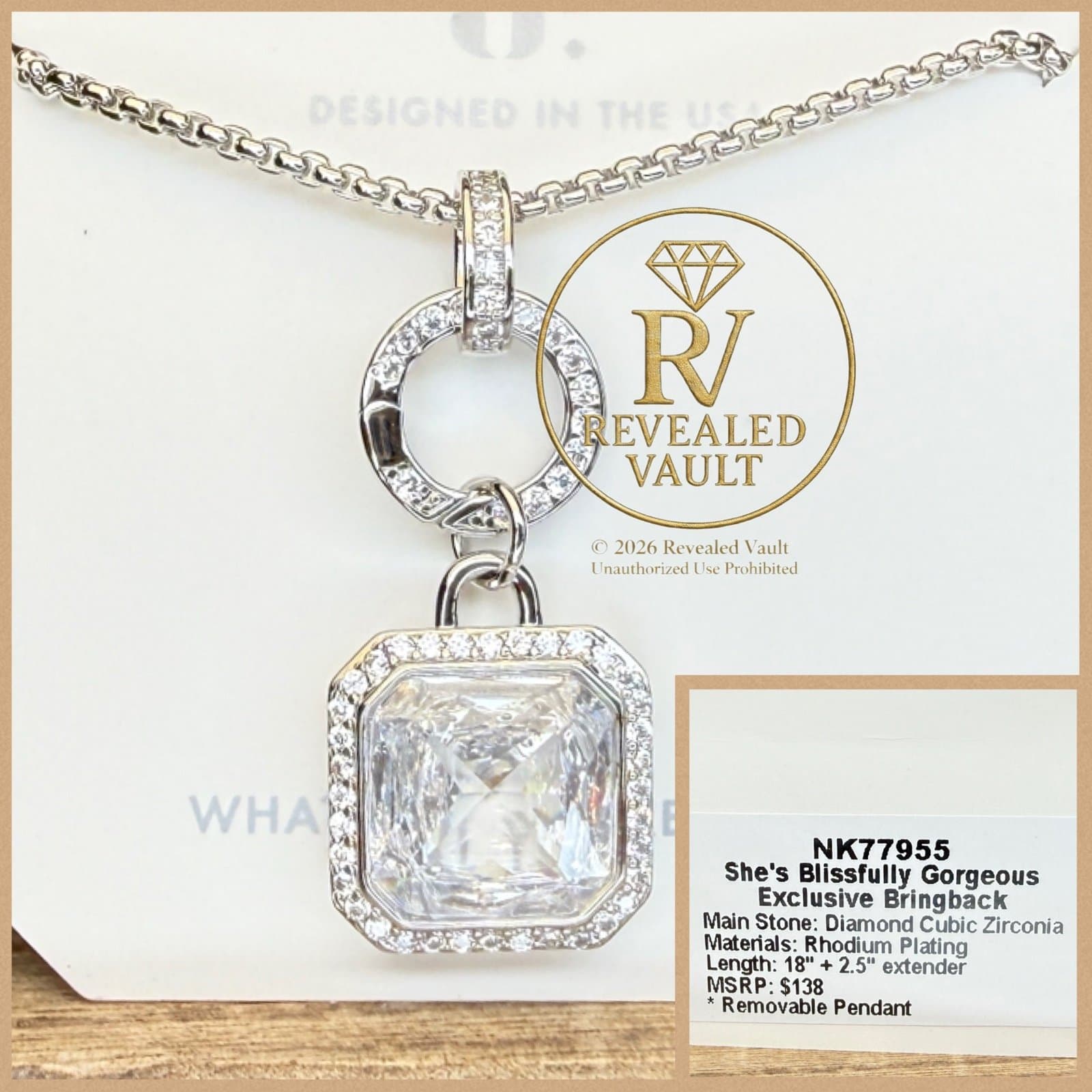 Bomb Party She's Blissfully Gorgeous Exclusive Bringback OG Rhodium