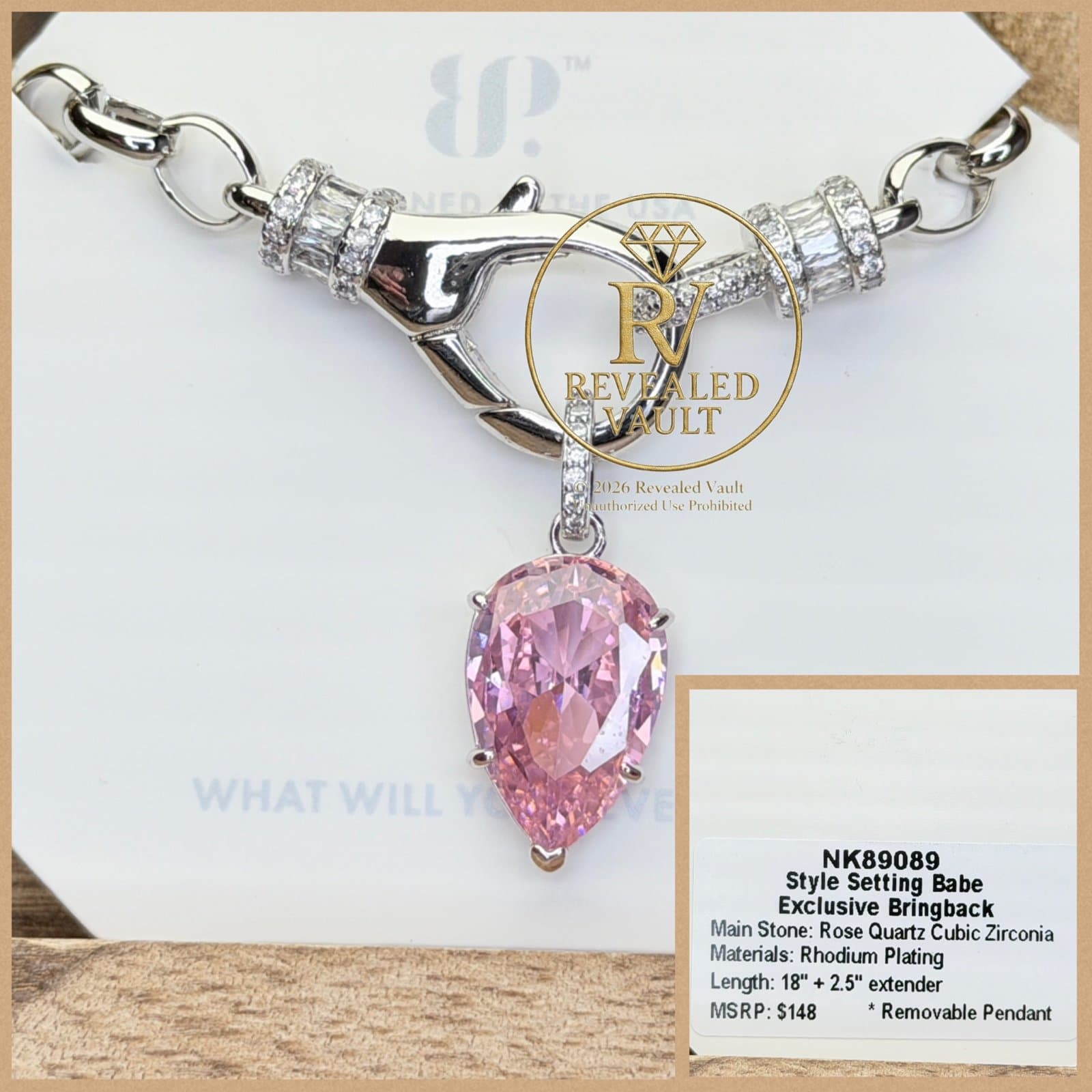 Bomb Party Style Setting Babe Exclusive Bringback OG Rose Quartz
