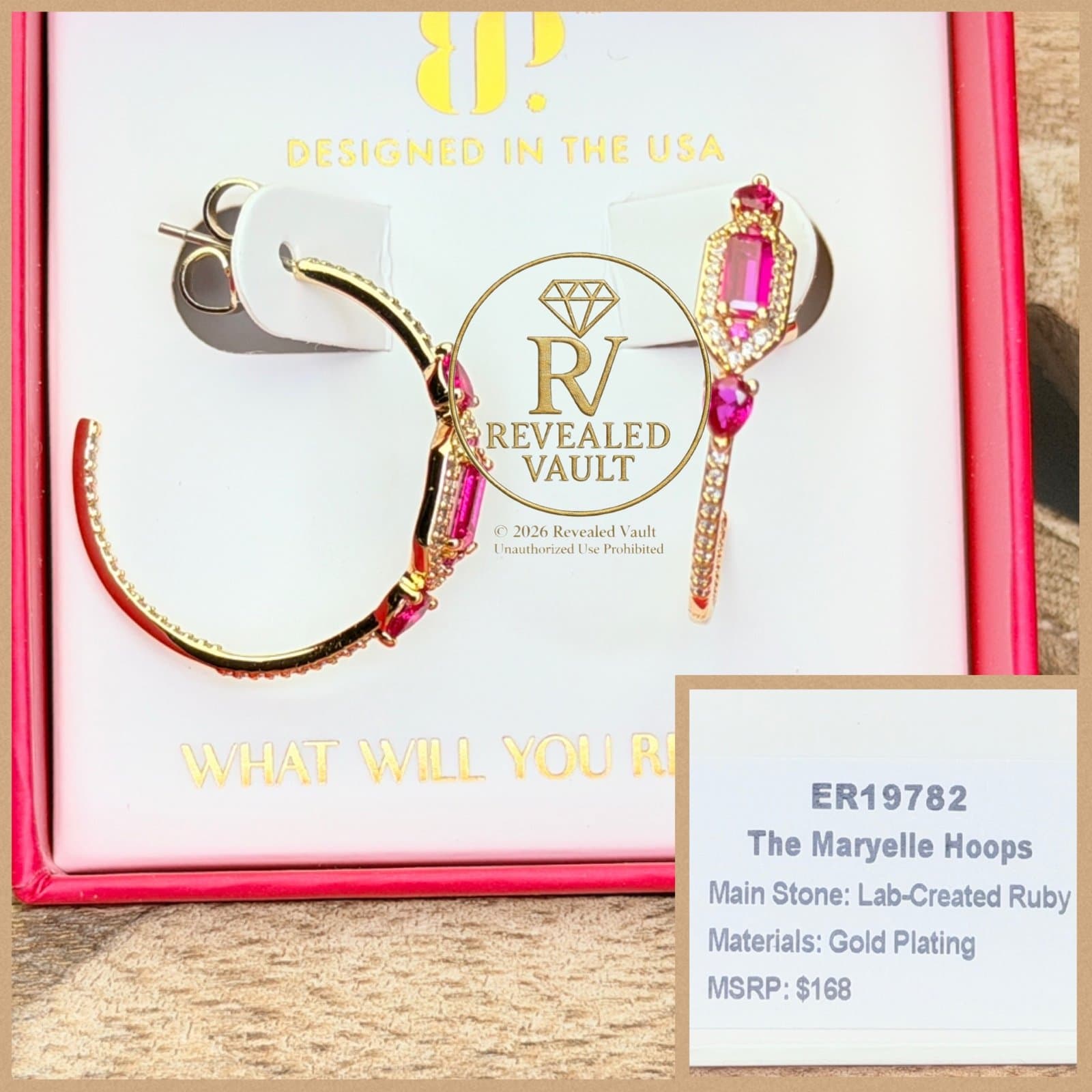 Bomb Party The Maryelle Hoops July Birthday 2026 Gold