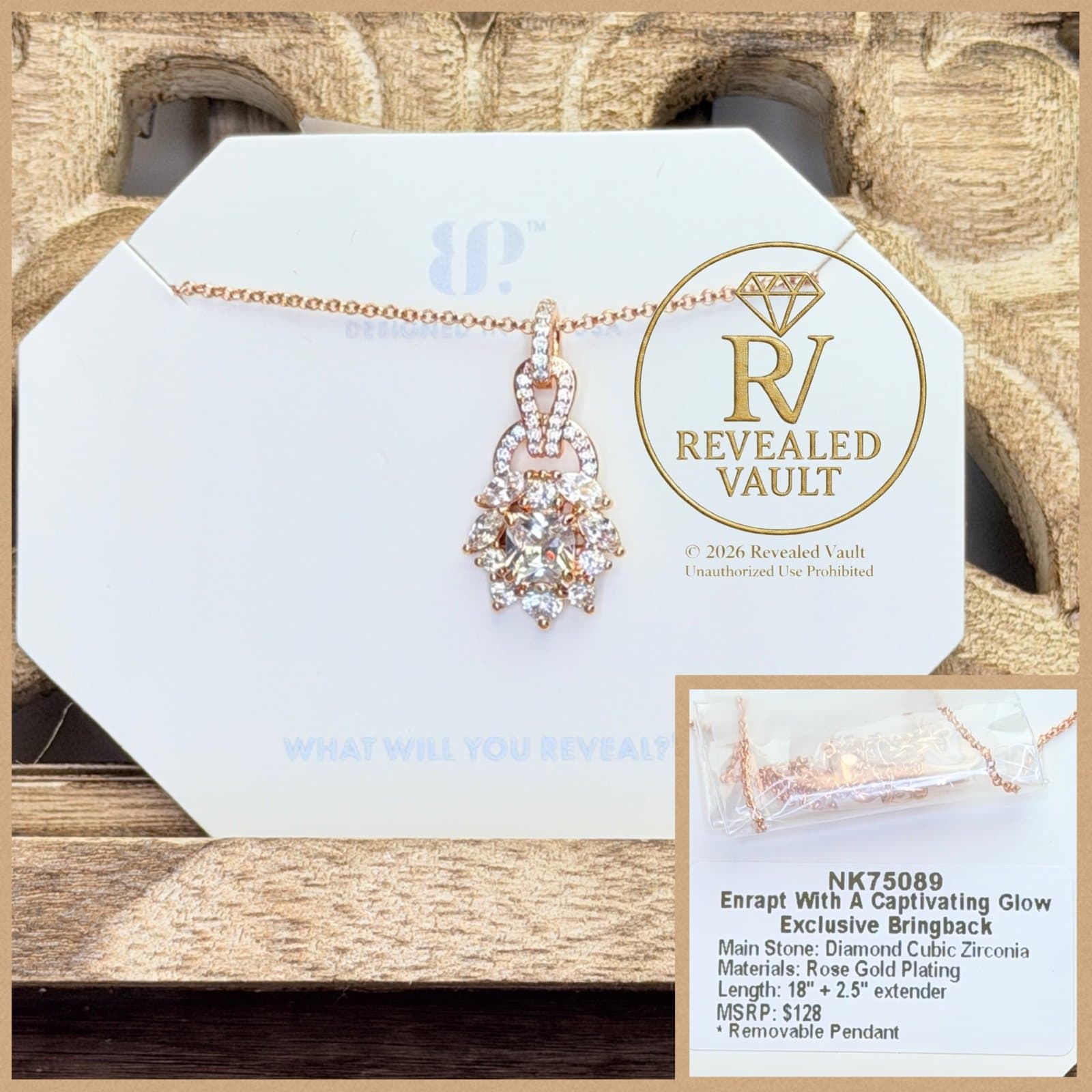 Bomb Party Enrapt with A Captivating Glow Exclusive Bringback OG Rose Gold
