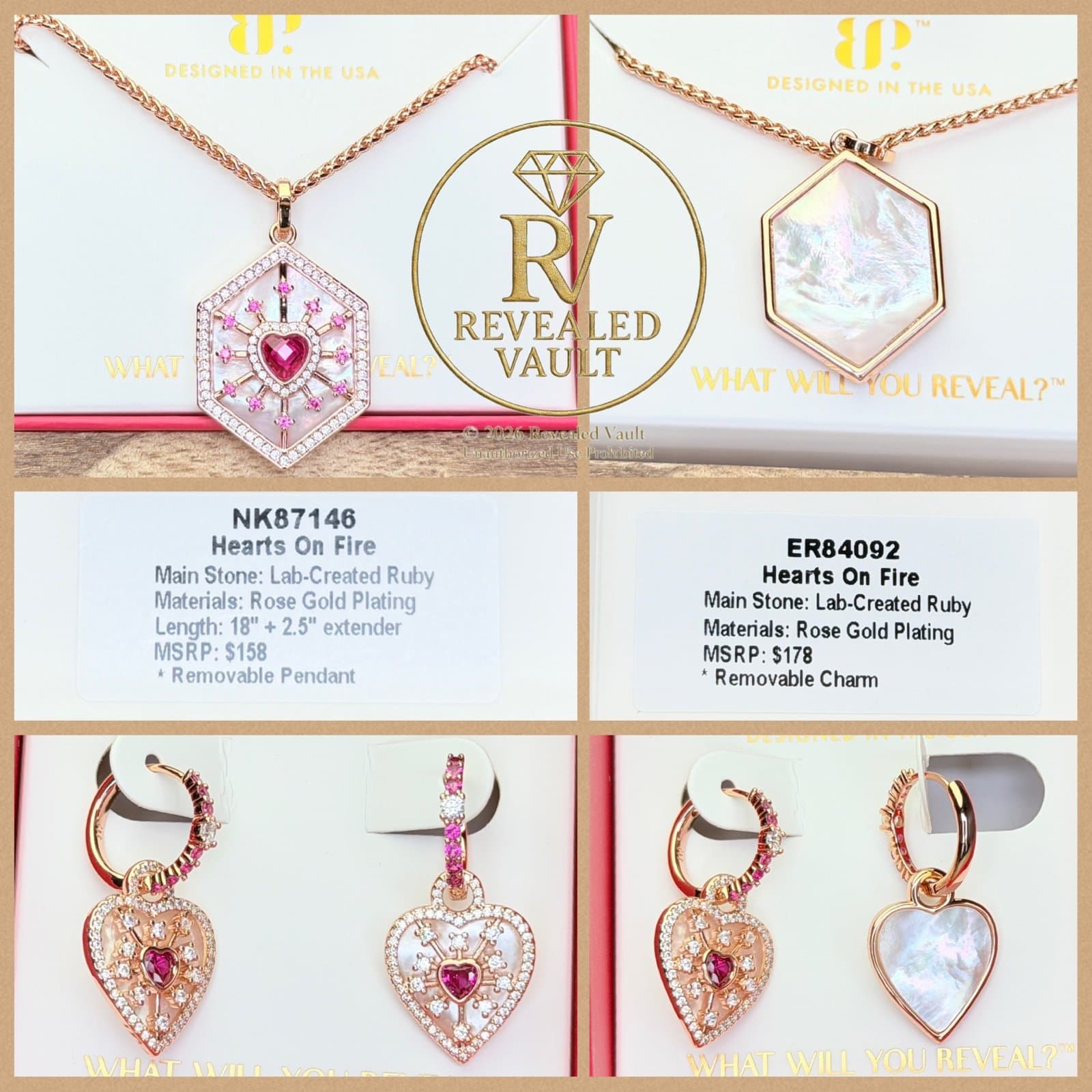 Bomb Party Hearts On Fire & Hearts On Fire July Birthday 2026 - Rose Gold