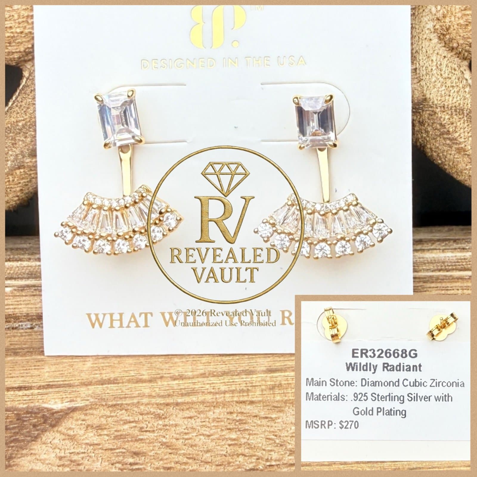 Bomb Party Wildly Radiant Sterling Vermeil