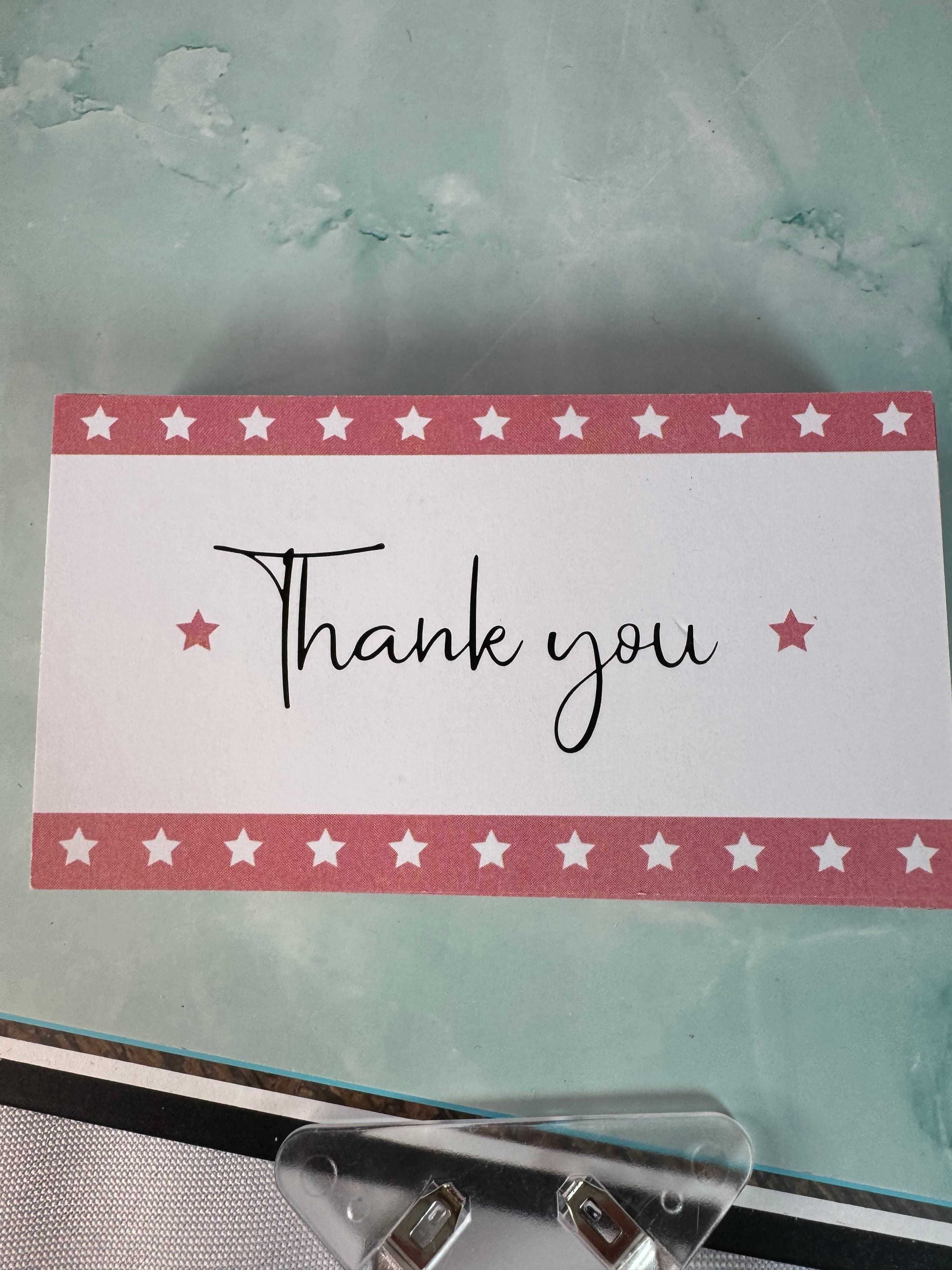 ★ 50 Thank You Scratch-Off Reward Cards Customer Appreciation Surprise - Thumbnail 2