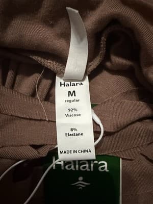 NWT Halara Long-sleeve Hooded One piece Back-Cutout Jumpsuit M viscose elastane - Thumbnail 3