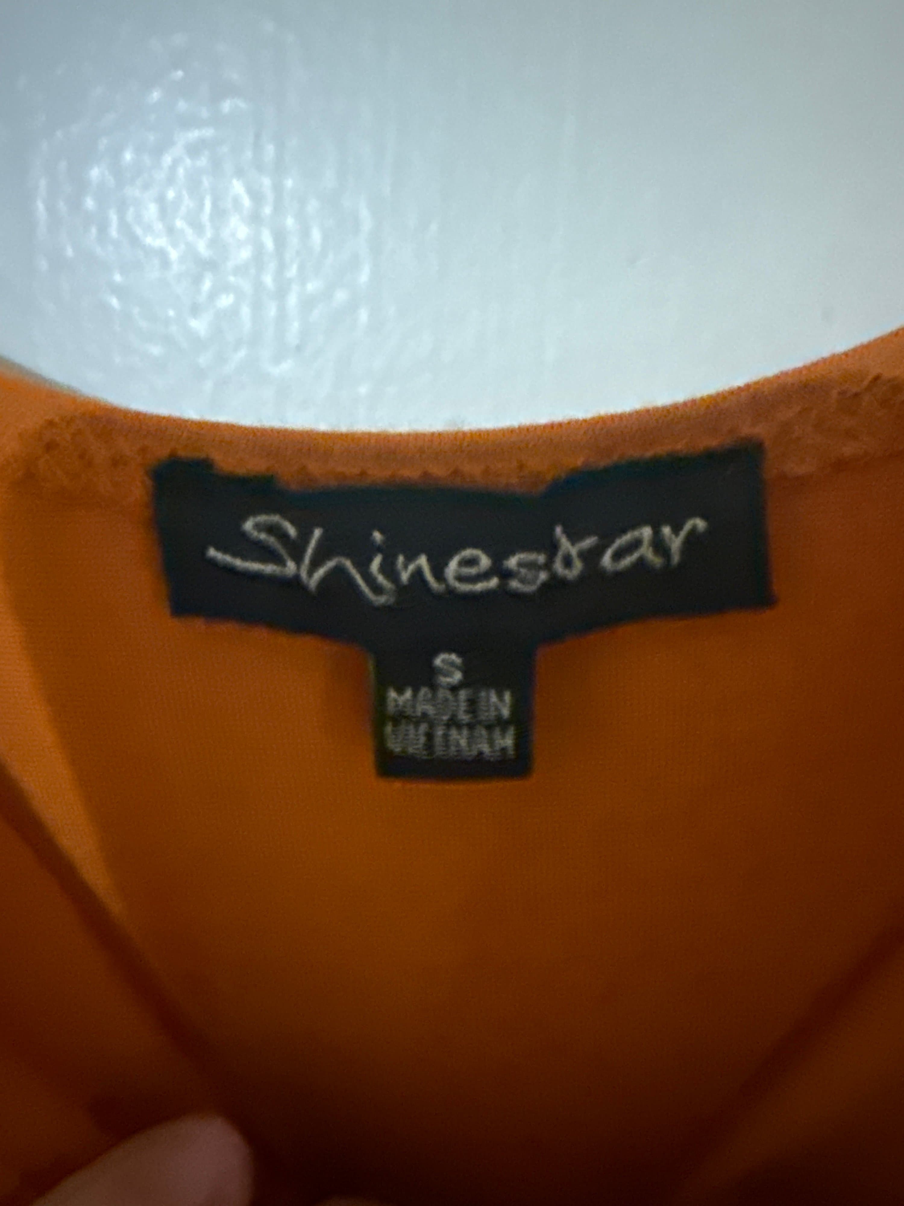 Orange Sleeveless Bodysuit - Thumbnail 2