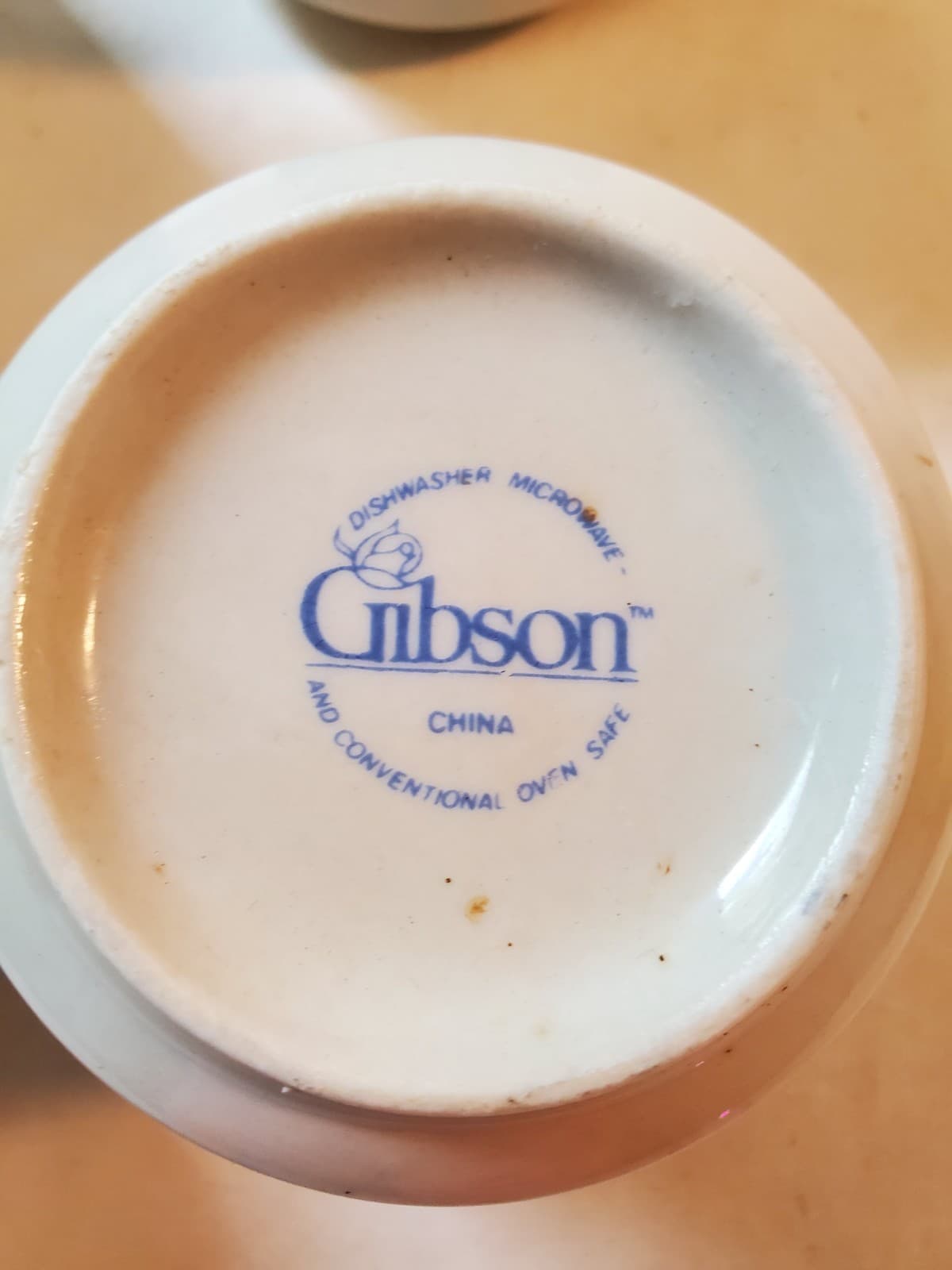 Vintage Gibson Mug Set of 4 – 1990s–Early 2000s Stoneware Coffee Mugs –Excellent - Thumbnail 3