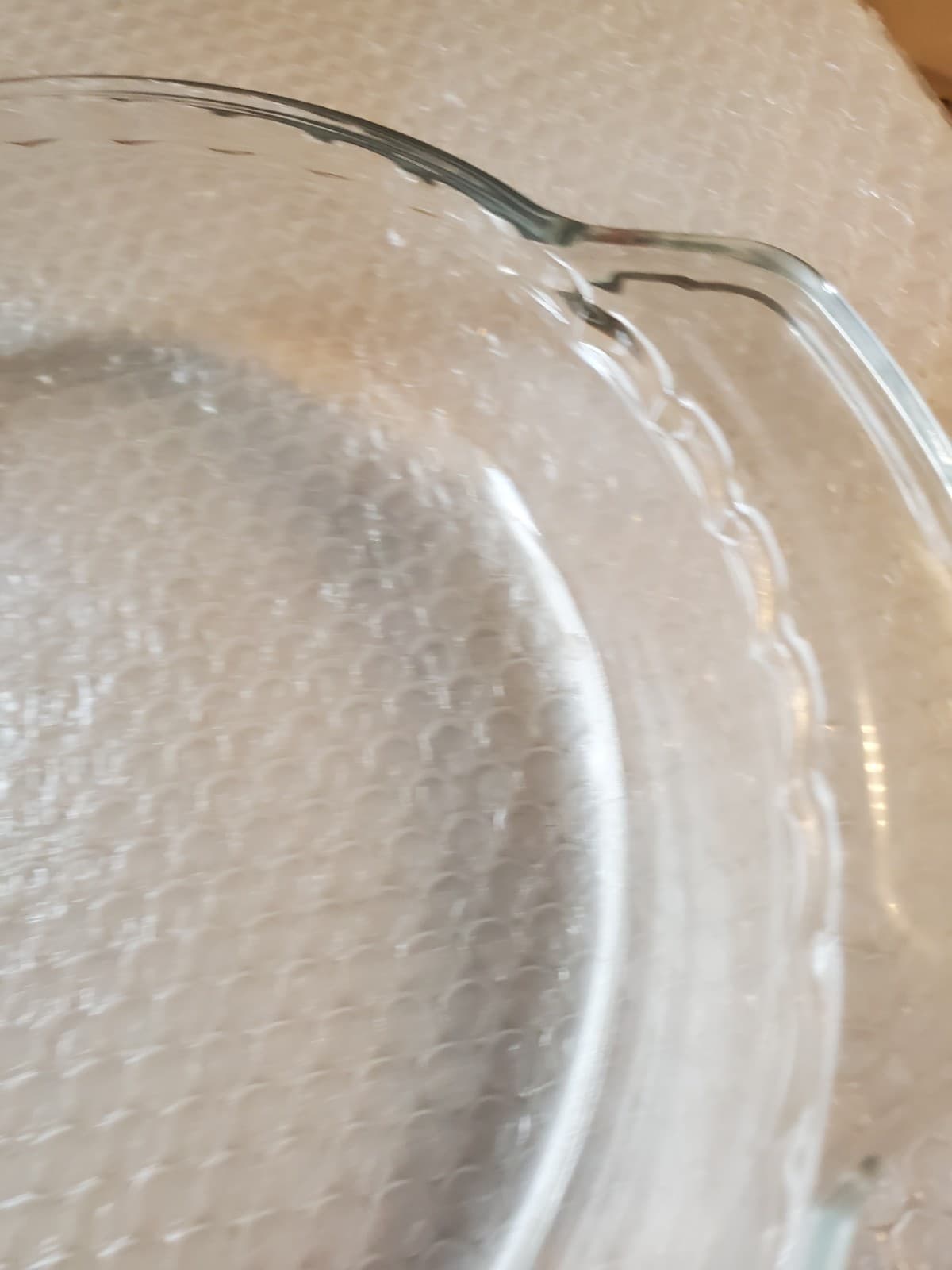 Anchor Hocking Glass Deep Pie Plate 9 Inch Clear Scalloped 1 Quart - Thumbnail 3