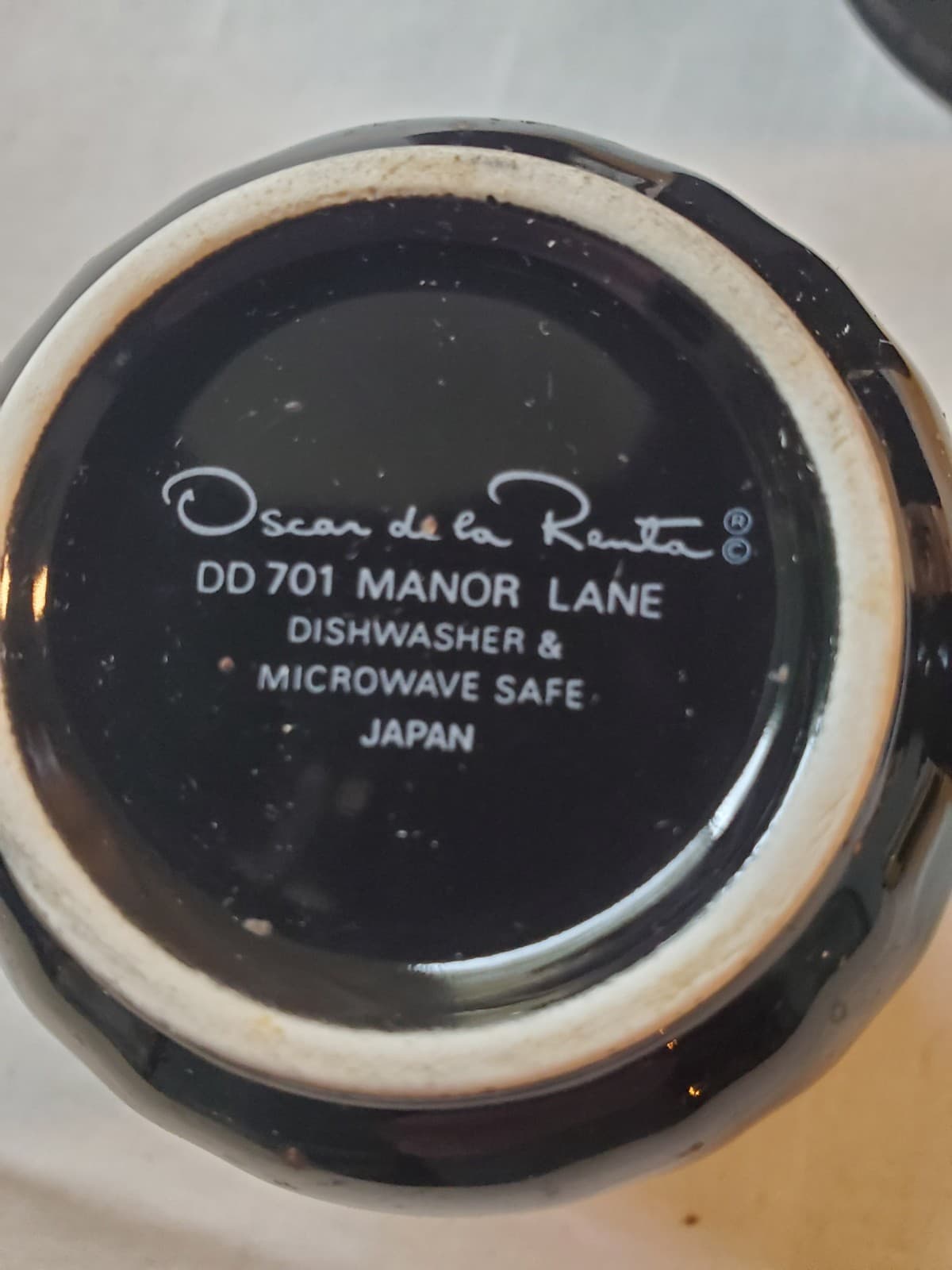 OSCAR DE LA RENTA DD701 MANOR LANE MADE IN JAPAN Set of 6 cups - Thumbnail 3