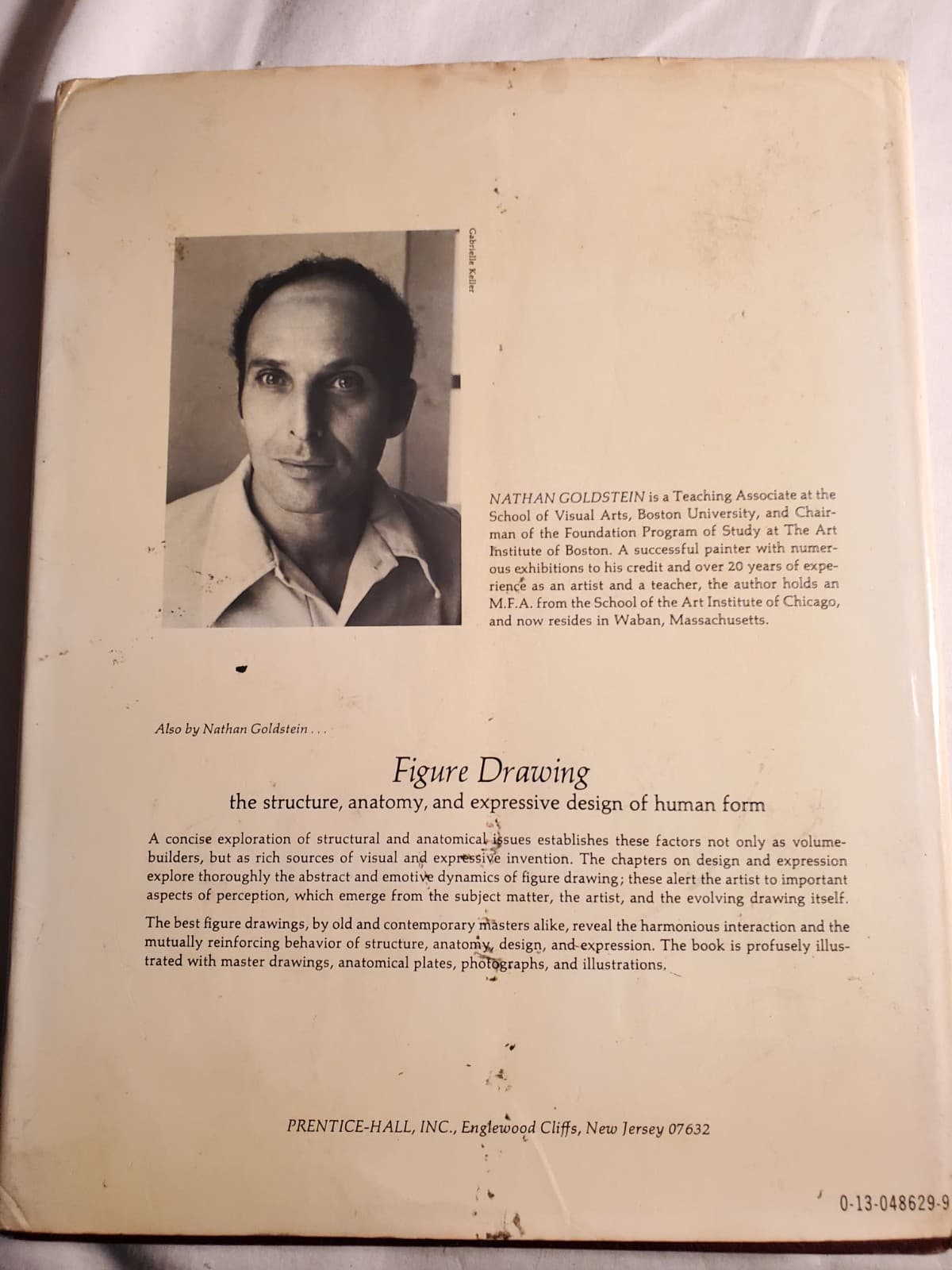 The Art Of Responsive Drawing 2nd Edition by Nathan Goldstein 1977 Hardcover - Thumbnail 3