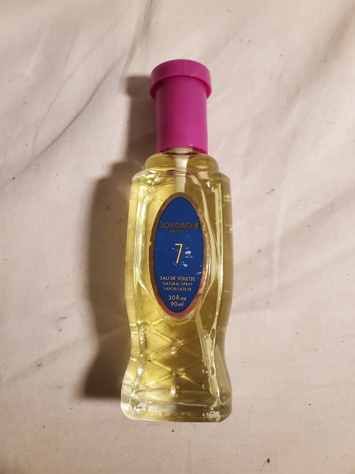 VINTAGE JORDACHE WOMEN No. 07 PERFUME THEIR VERSION OF WHITE DIAMONDS 3 OZ.
