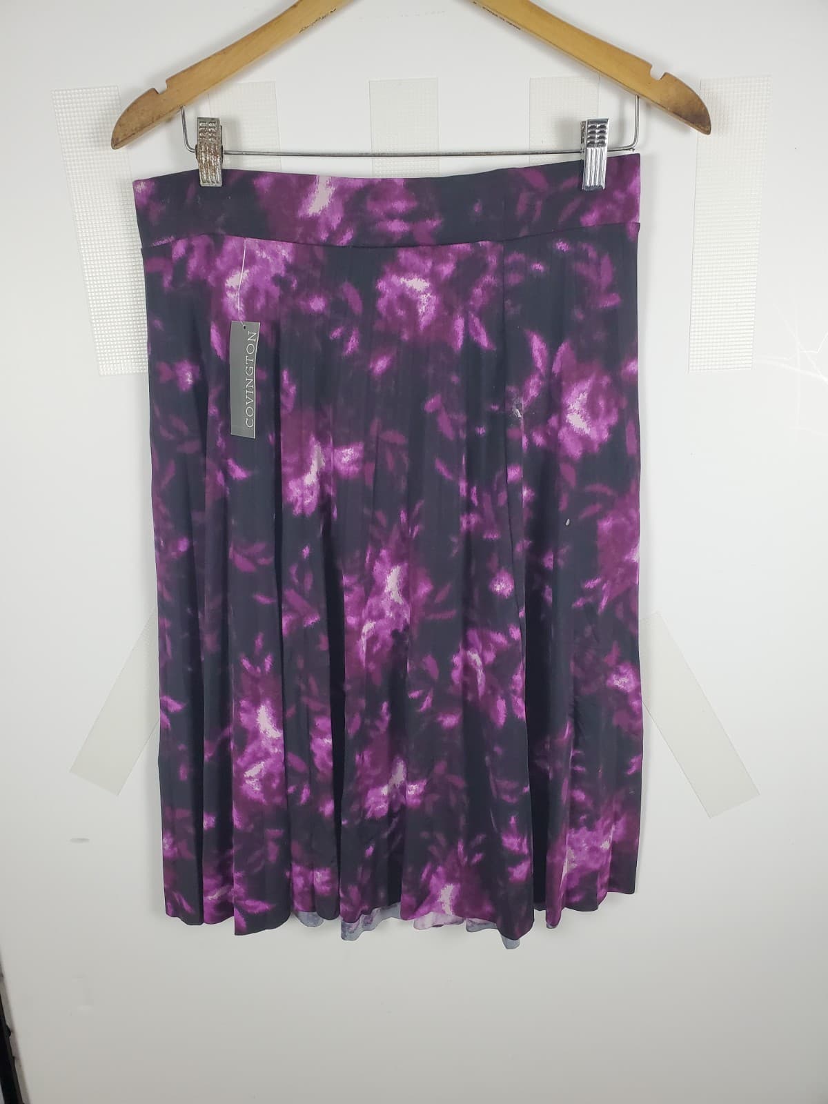 Vintage NWT Covington Collection floral print skirt size M - Thumbnail 2