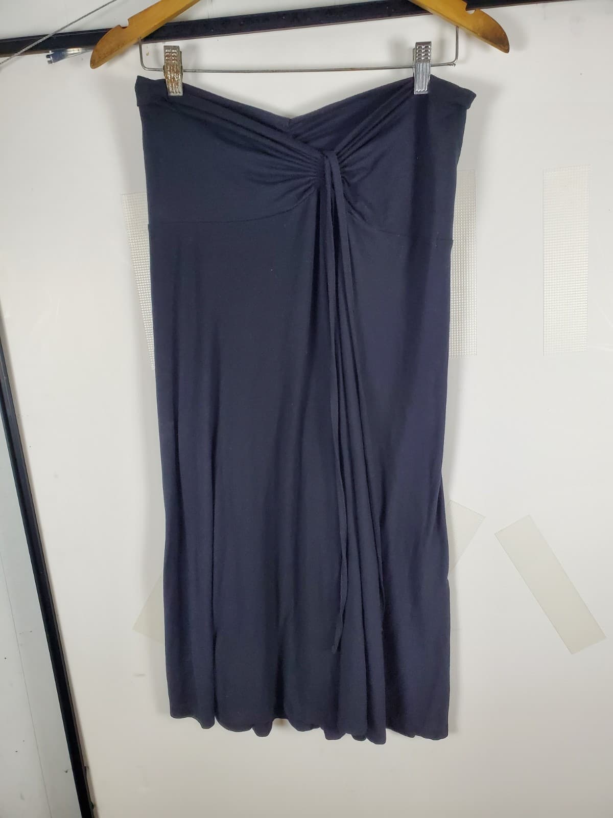 Alpine Design Black Halter or Strapless Casual Midi Dress Women Sz M