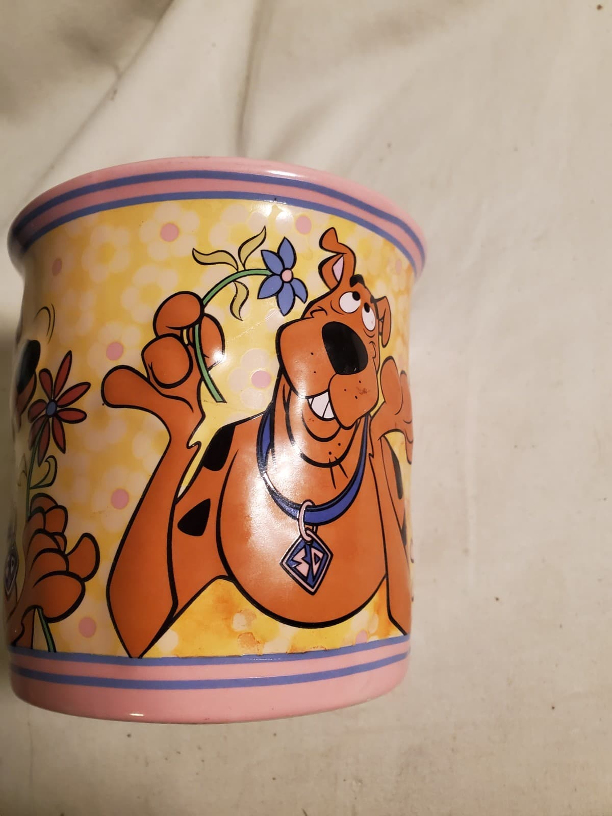 Vintage Scooby-Doo Coffee Mug Houston Harvest Gift Products #1850P Cartoon Cup - Thumbnail 2