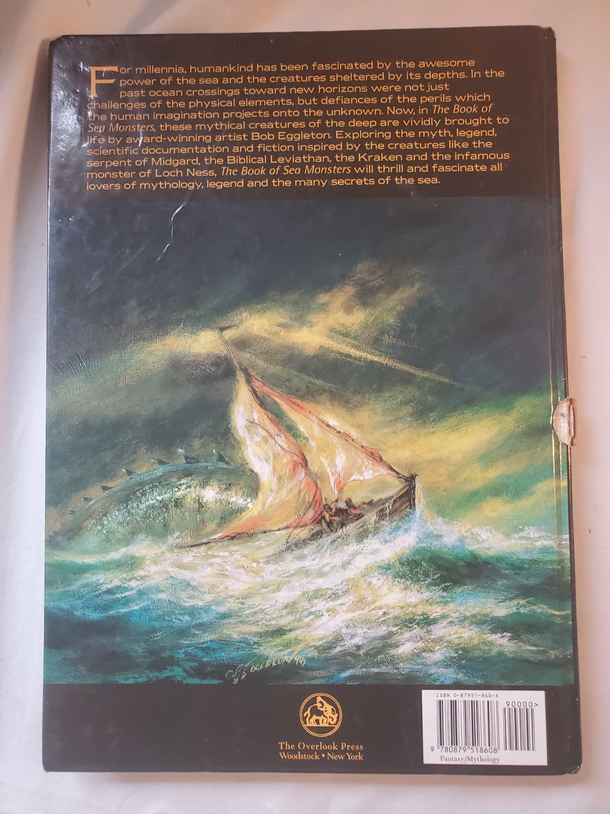 The Book of Sea Monsters - Hardcover - Bob Eggleton - Thumbnail 2