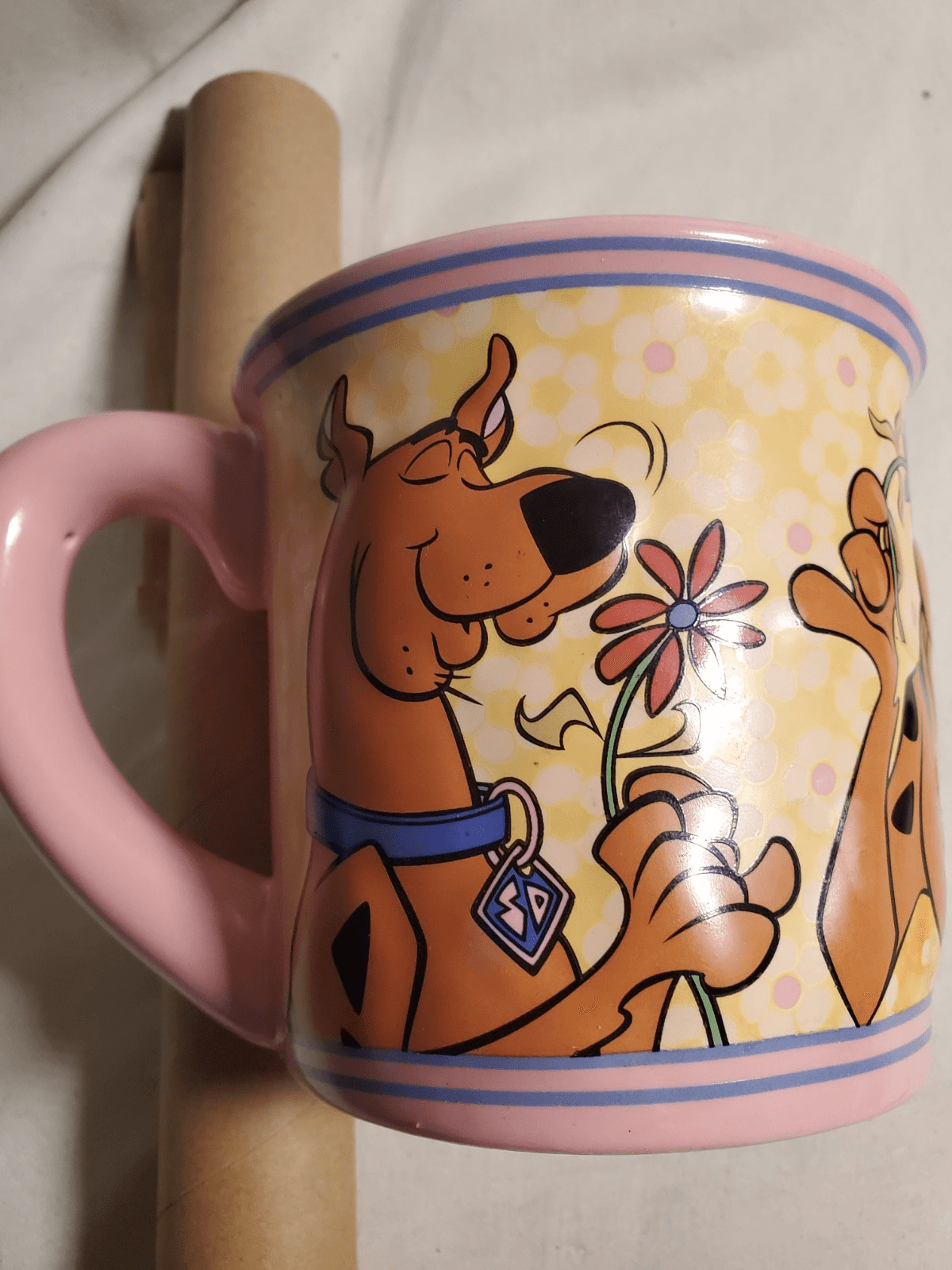 Vintage Scooby-Doo Coffee Mug Houston Harvest Gift Products #1850P Cartoon Cup - Thumbnail 4