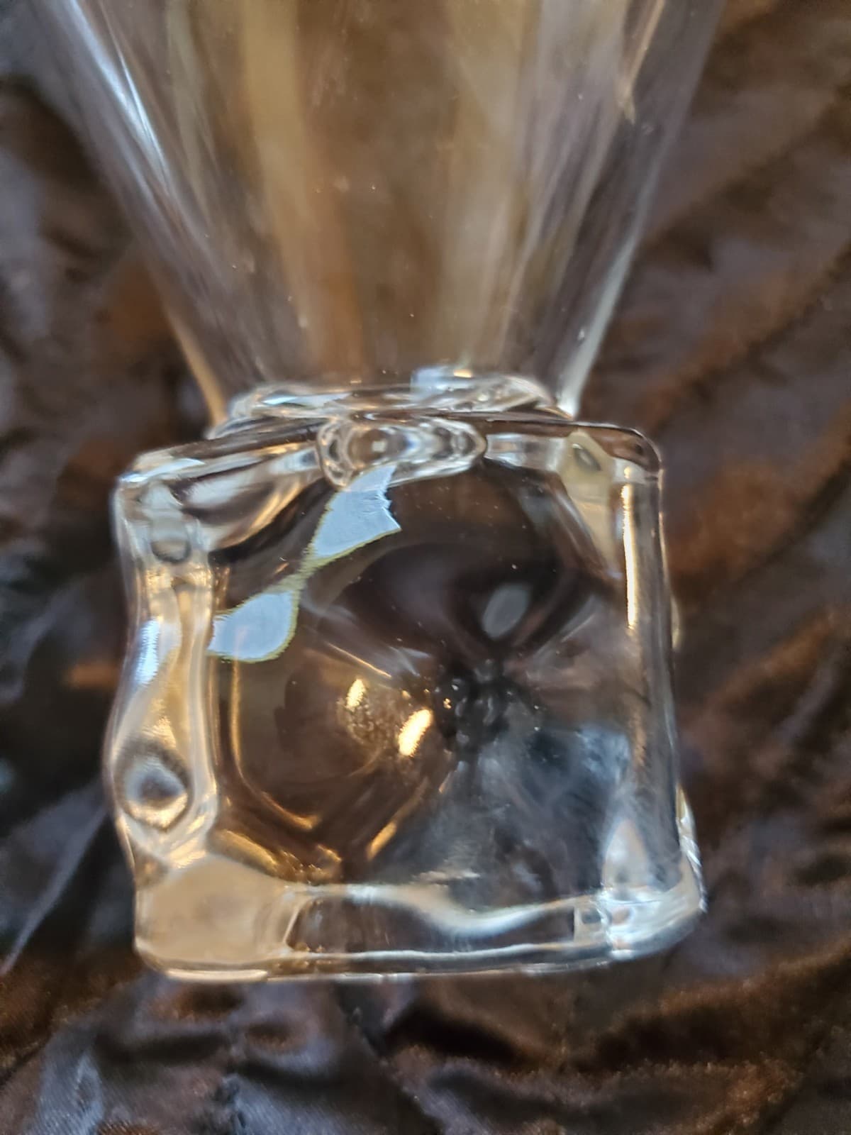 Vintage Disaronno Melting Ice Cube Stemless Martini Glasses Set of 2 Barware - Thumbnail 6