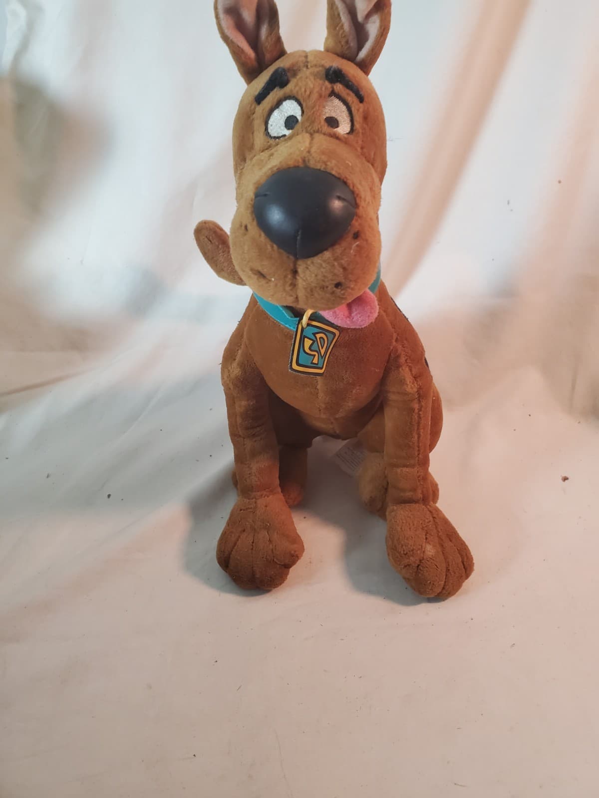 Vintage Scooby Doo Plush 12" - Too many scooby snacks...can't talk. - Thumbnail 10