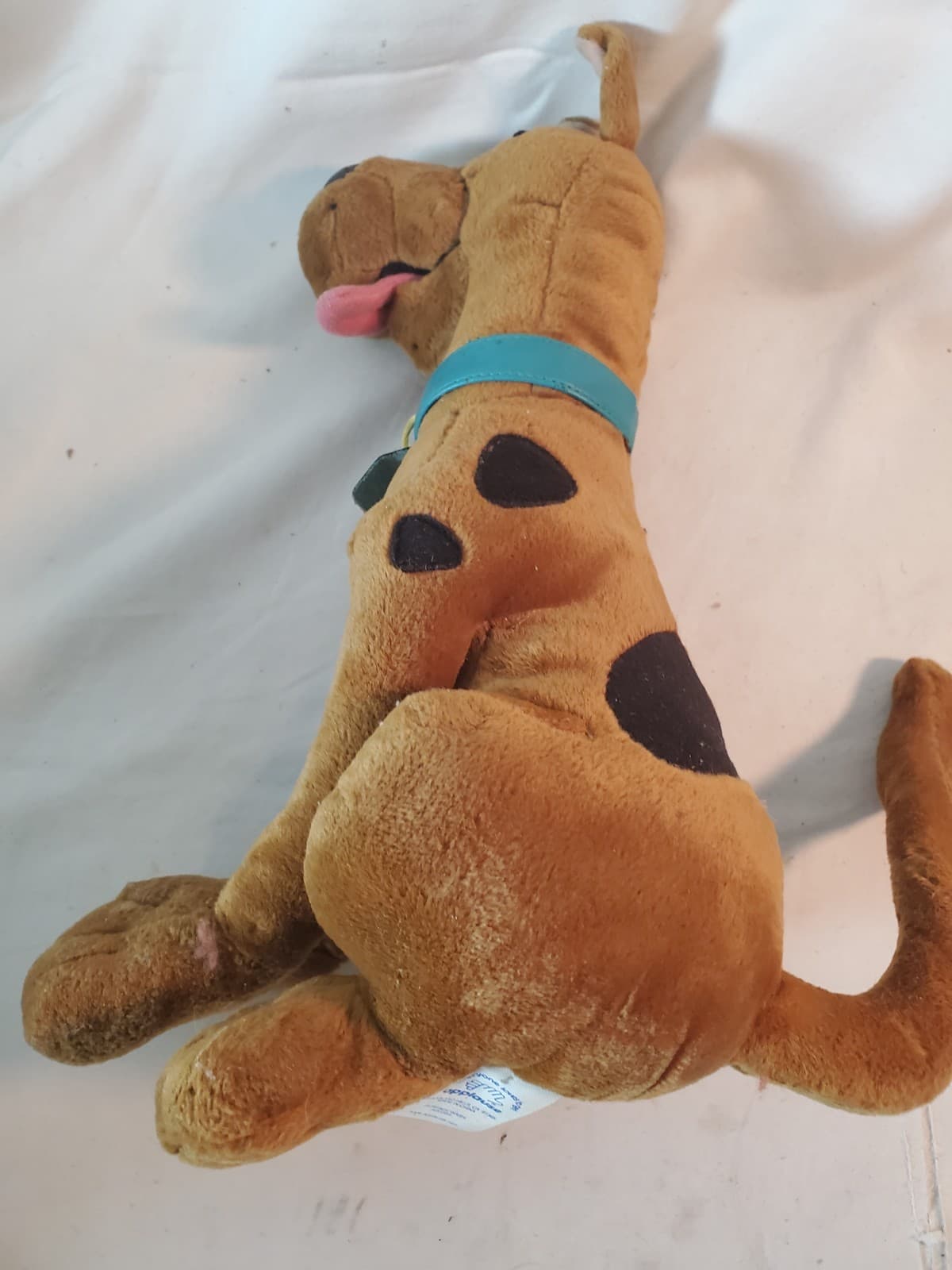Vintage Scooby Doo Plush 12" - Too many scooby snacks...can't talk. - Thumbnail 3