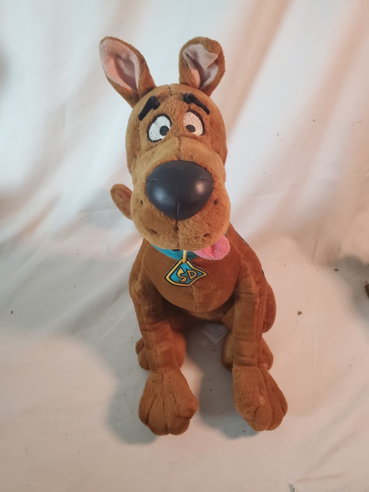 Vintage Scooby Doo Plush 12" - Too many scooby snacks...can't talk.