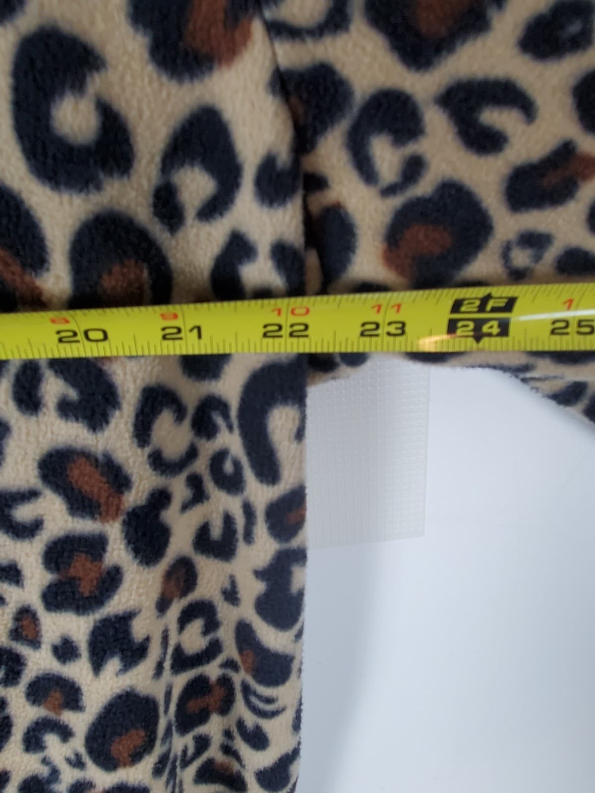 Footie Pajamas Leopard Print Long Sleeve - Lounge - Comfy - XL - Thumbnail 6