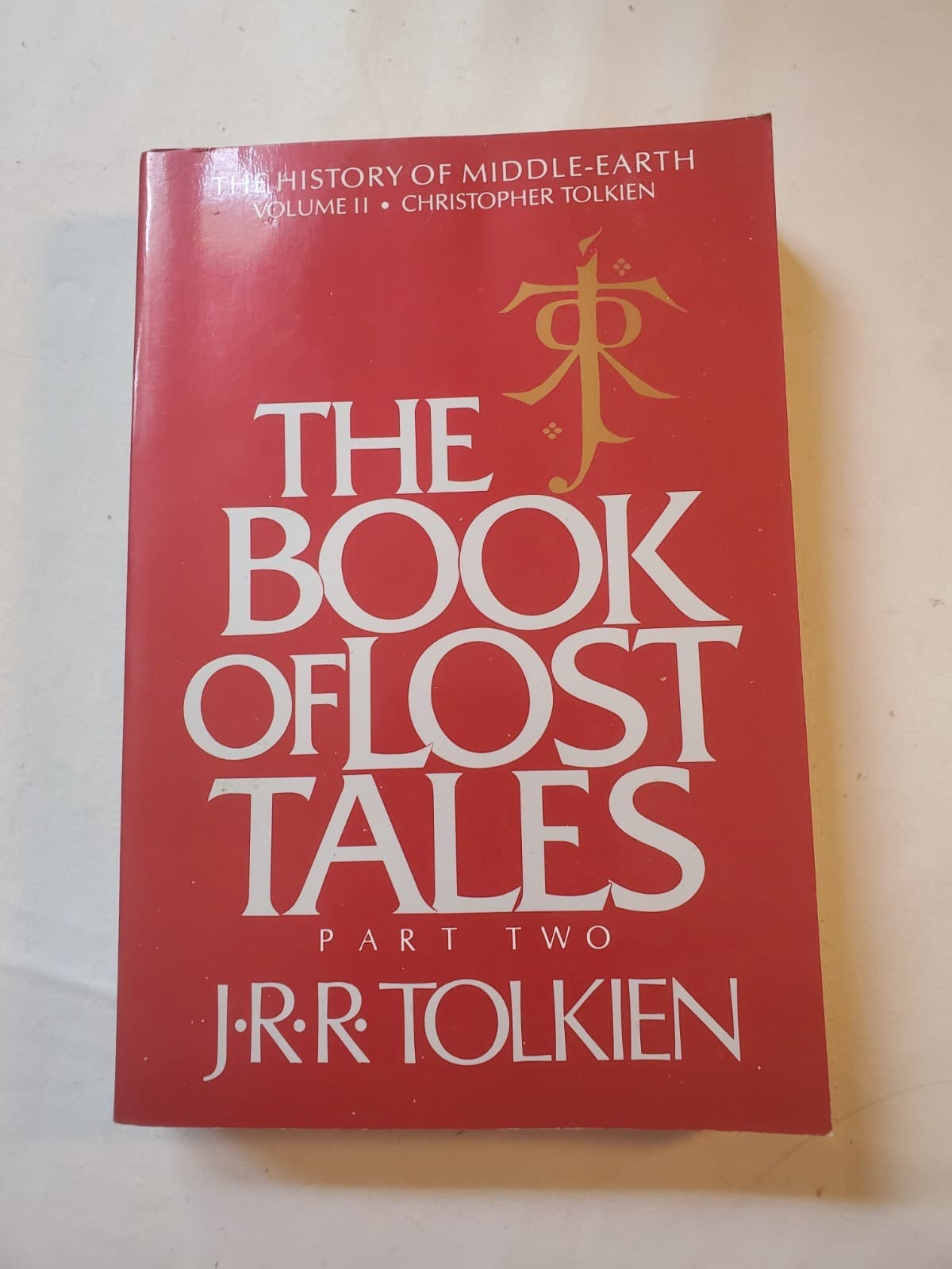 The book of lost tales part 2 - JRR Tolkien - paperback