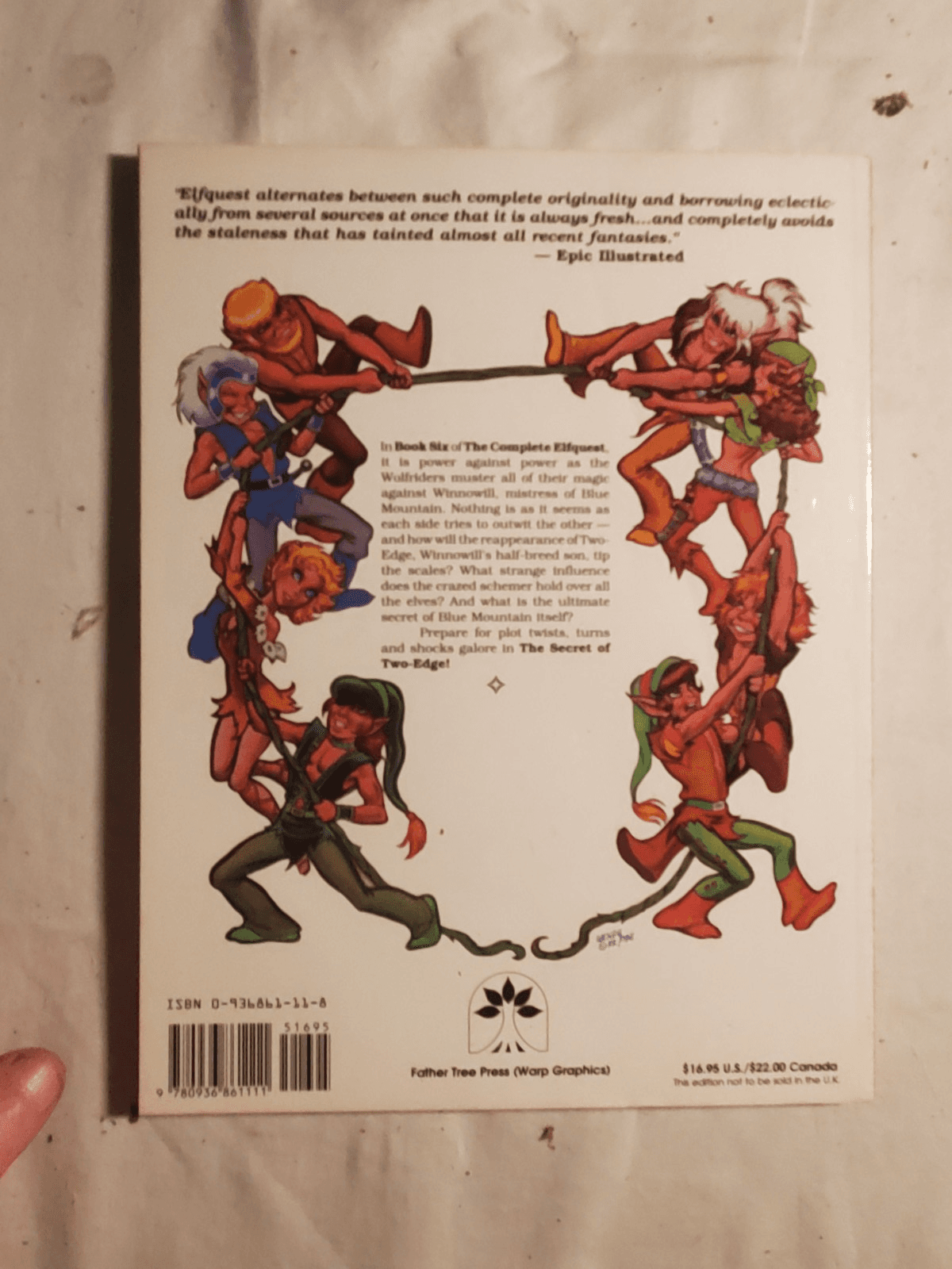 Elfquest Book 6: The Secret of Two-Edge - Large Paperback - Graphic Novel - Thumbnail 3