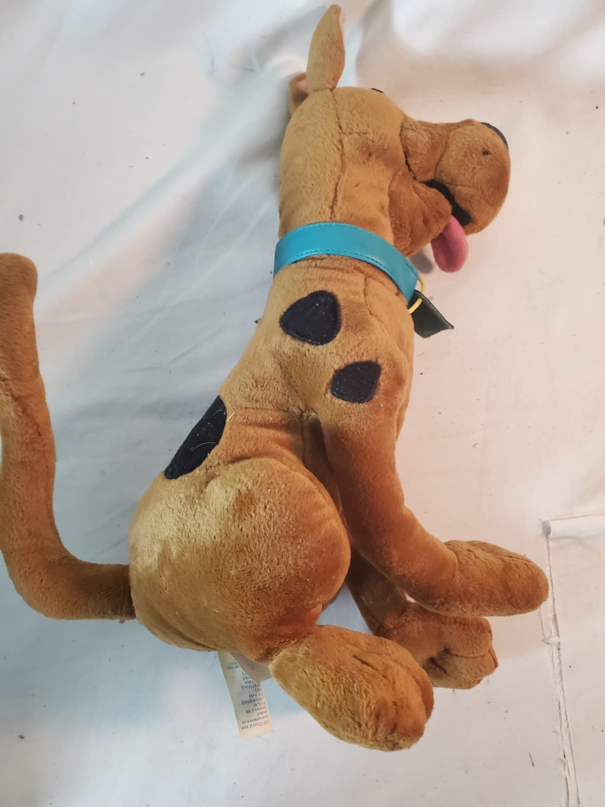 Vintage Scooby Doo Plush 12" - Too many scooby snacks...can't talk. - Thumbnail 6