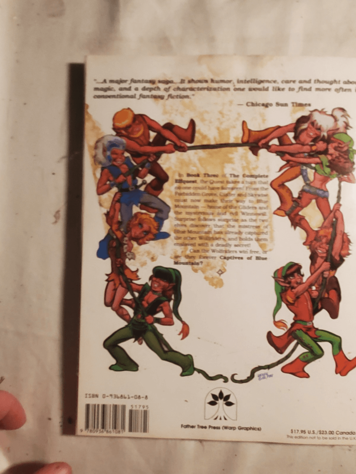 Elfquest Book 3: Captives of Blue Mountain Large Paperback Graphic – Reader Copy - Thumbnail 6