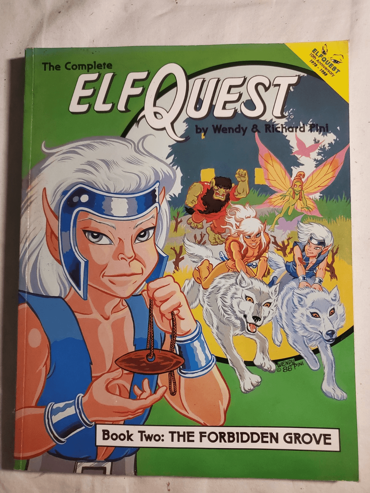 Title: Elfquest Book 2: The Forbidden Grove Large Paperback Graphic Novel Reader
