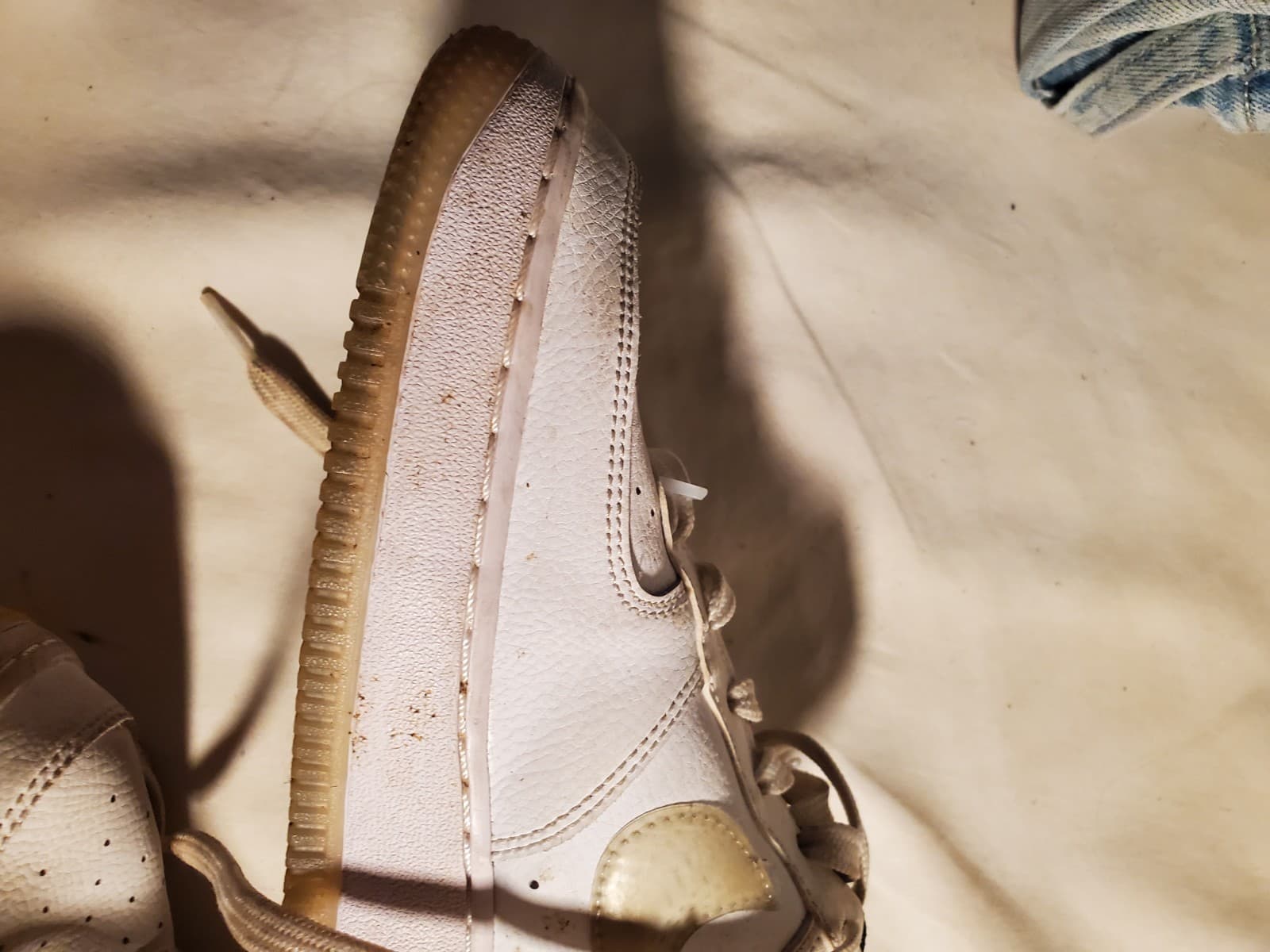 Nike Air Force 1 Low KSA GS White Youth Size 6.5Y CW5909-100 Sneakers Shoes - Thumbnail 5