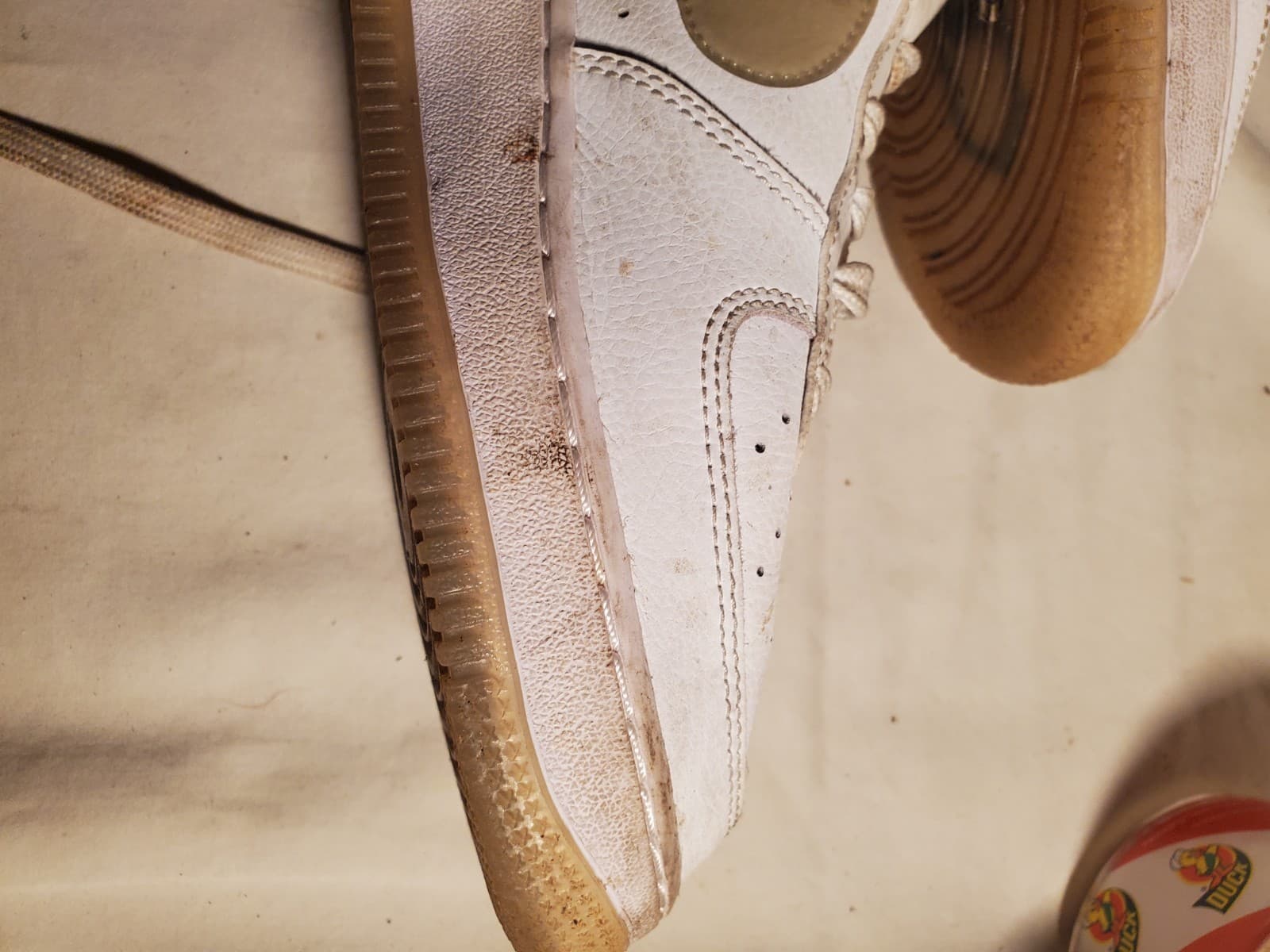 Nike Air Force 1 Low KSA GS White Youth Size 6.5Y CW5909-100 Sneakers Shoes - Thumbnail 6