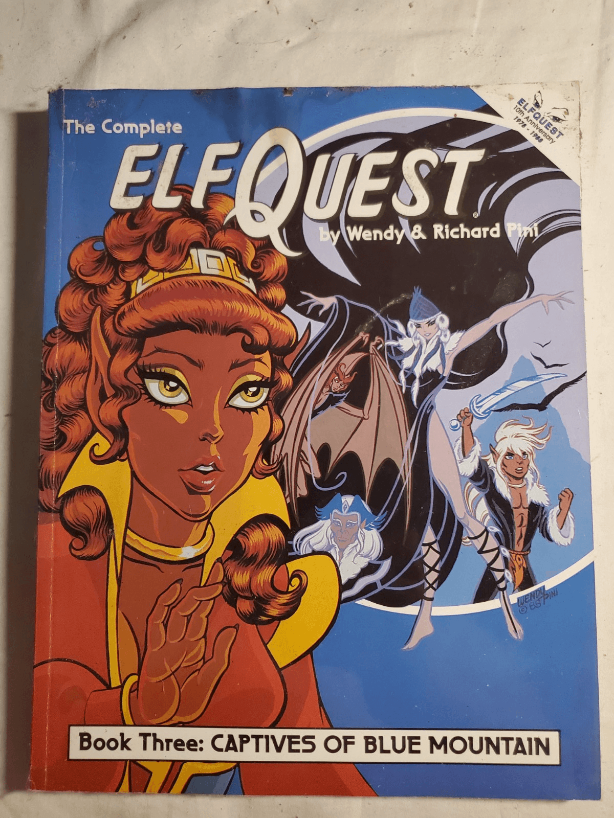 Elfquest Book 3: Captives of Blue Mountain Large Paperback Graphic – Reader Copy