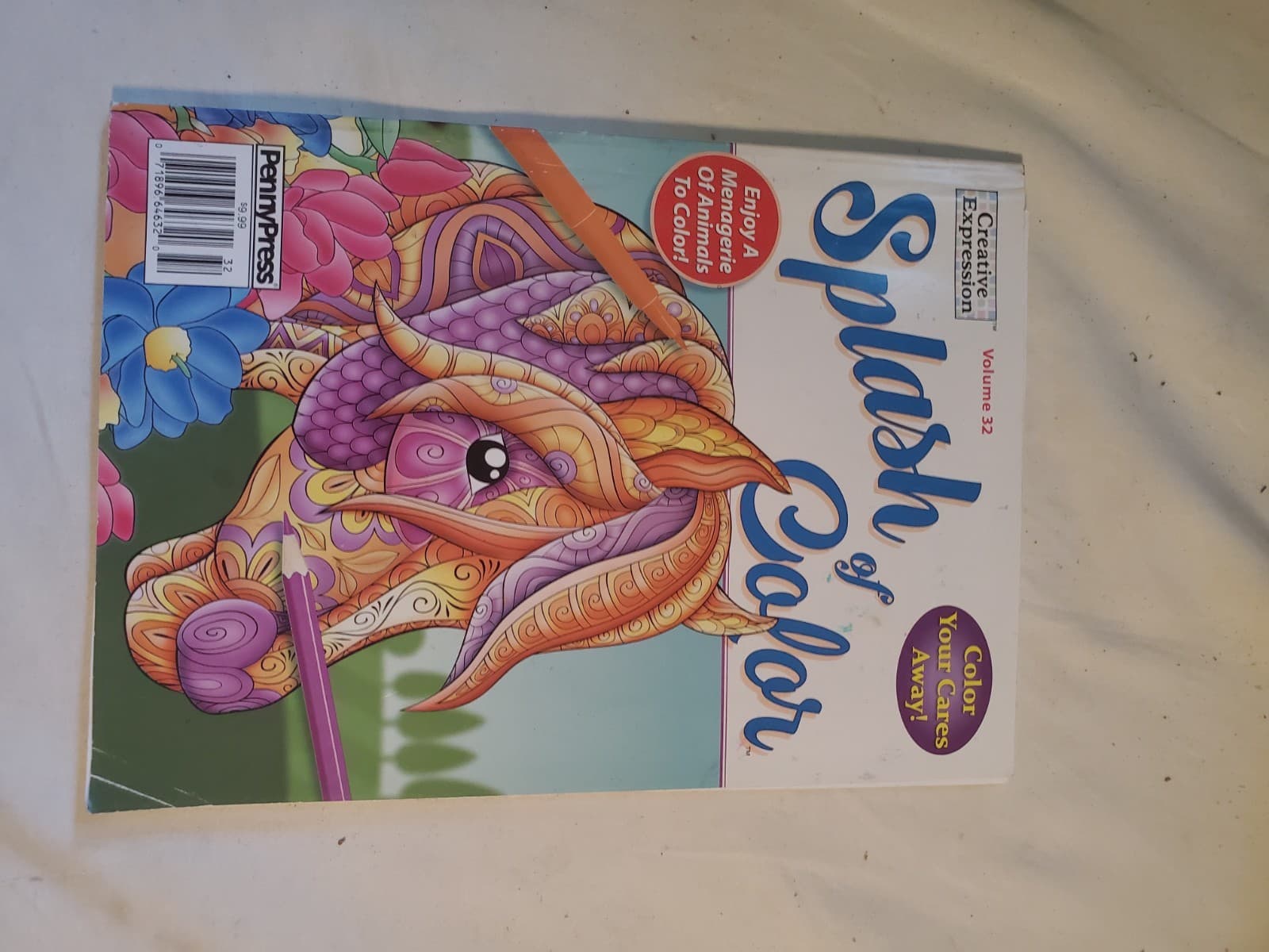 Lot of 11 Advanced/Adult Coloring Books - Relax/Stress Relief-Multiple Themes - Thumbnail 20