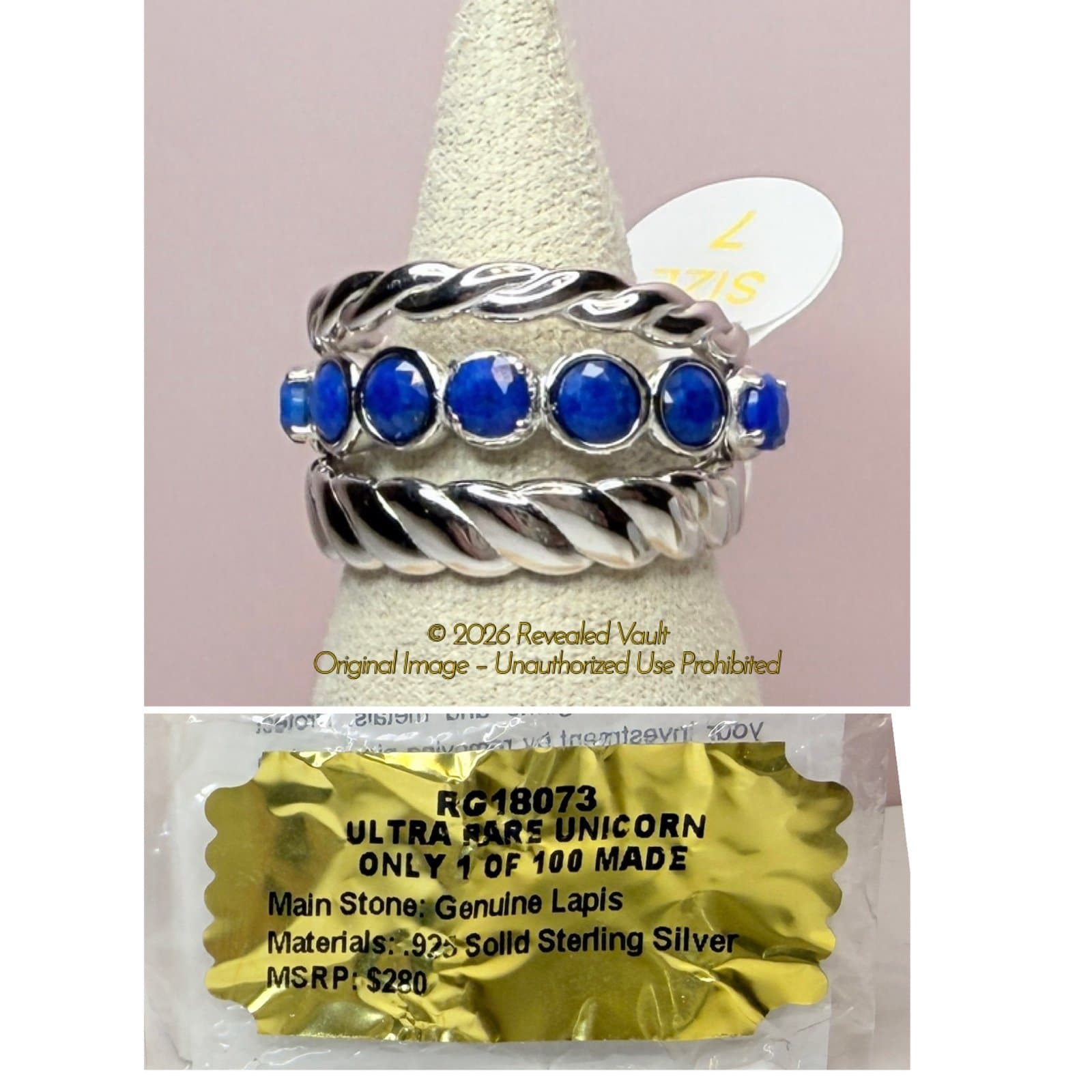 Bomb Party Ultra Rare Unicorn Lapis Size 7