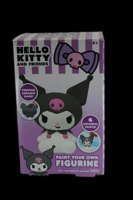 Hello Kitty Kuromi Paint Your Own Ceramic Bank Figurine Sanrio
