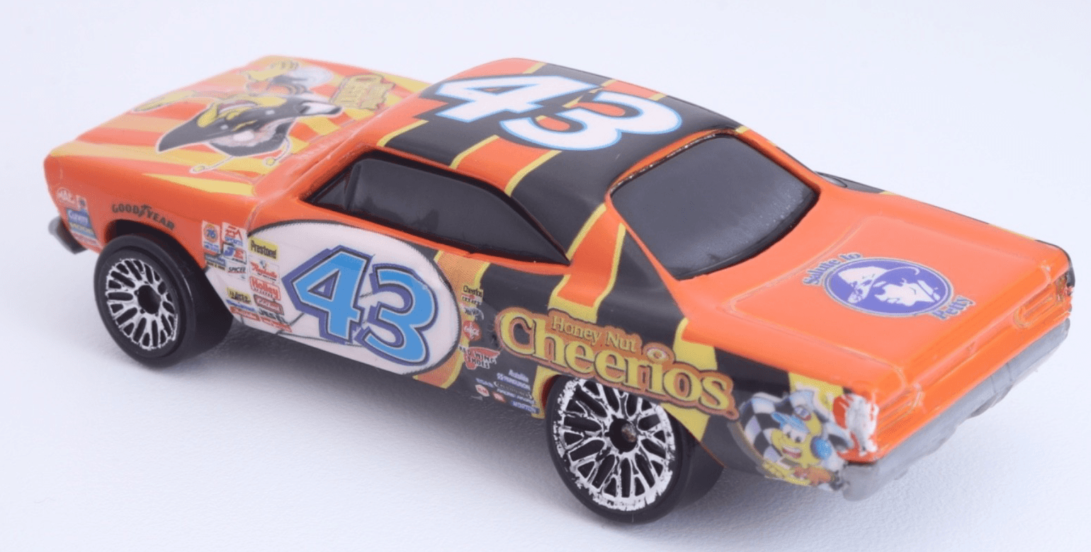 2004 Hot Wheels ~ 1970 ROADRUNNER ~ Richard Petty #43 Honey Nut Cheerios 1:64 - Thumbnail 6
